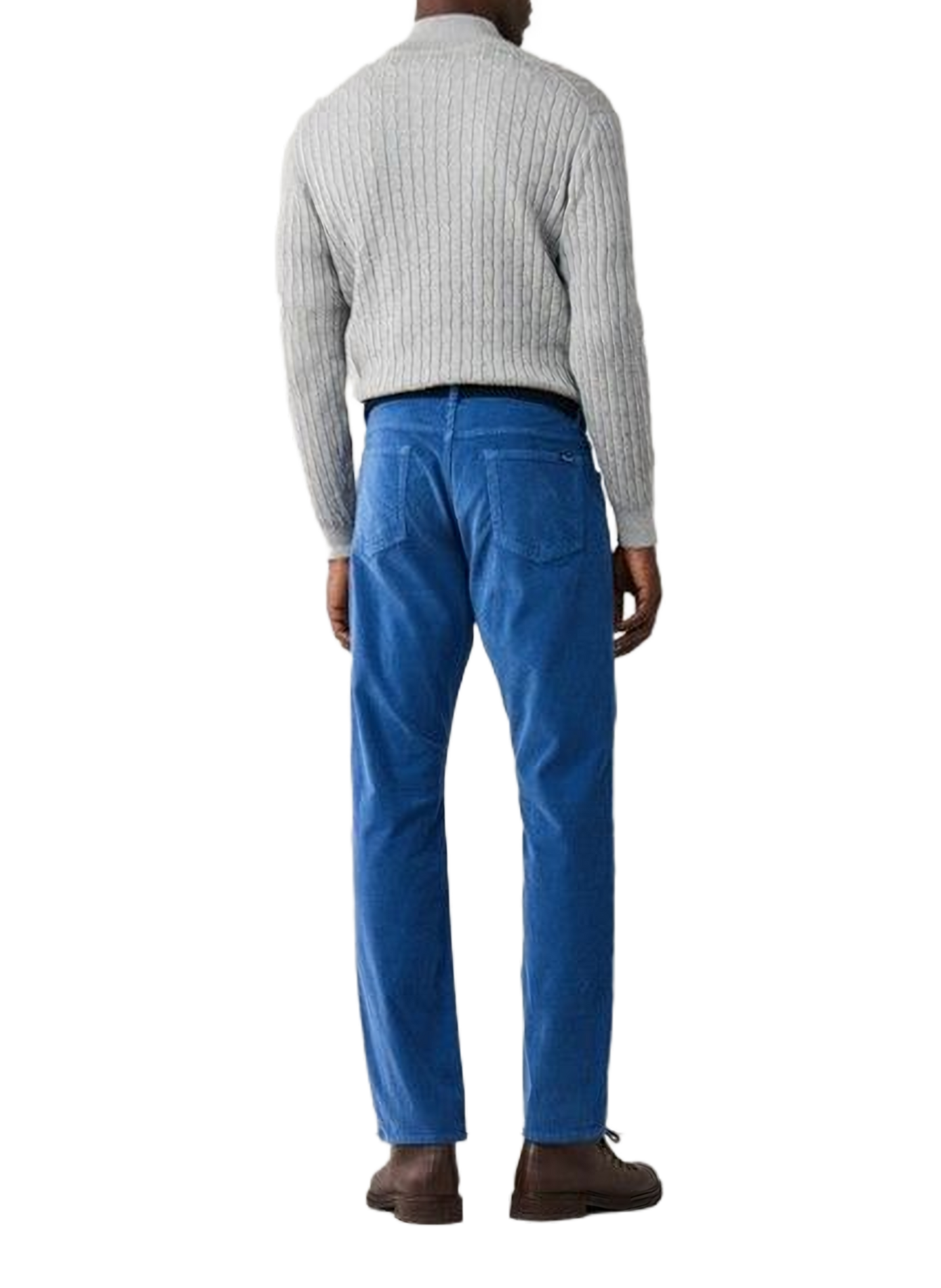 Straight trousers  FACONNABLE Blue