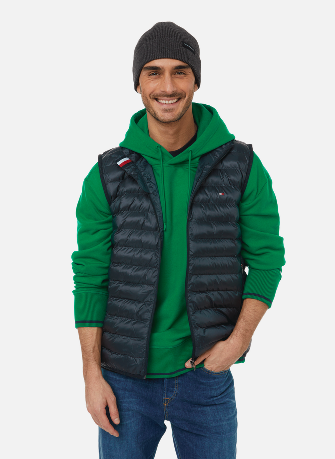 Sleeveless down jacket in recycled polyester TOMMY HILFIGER