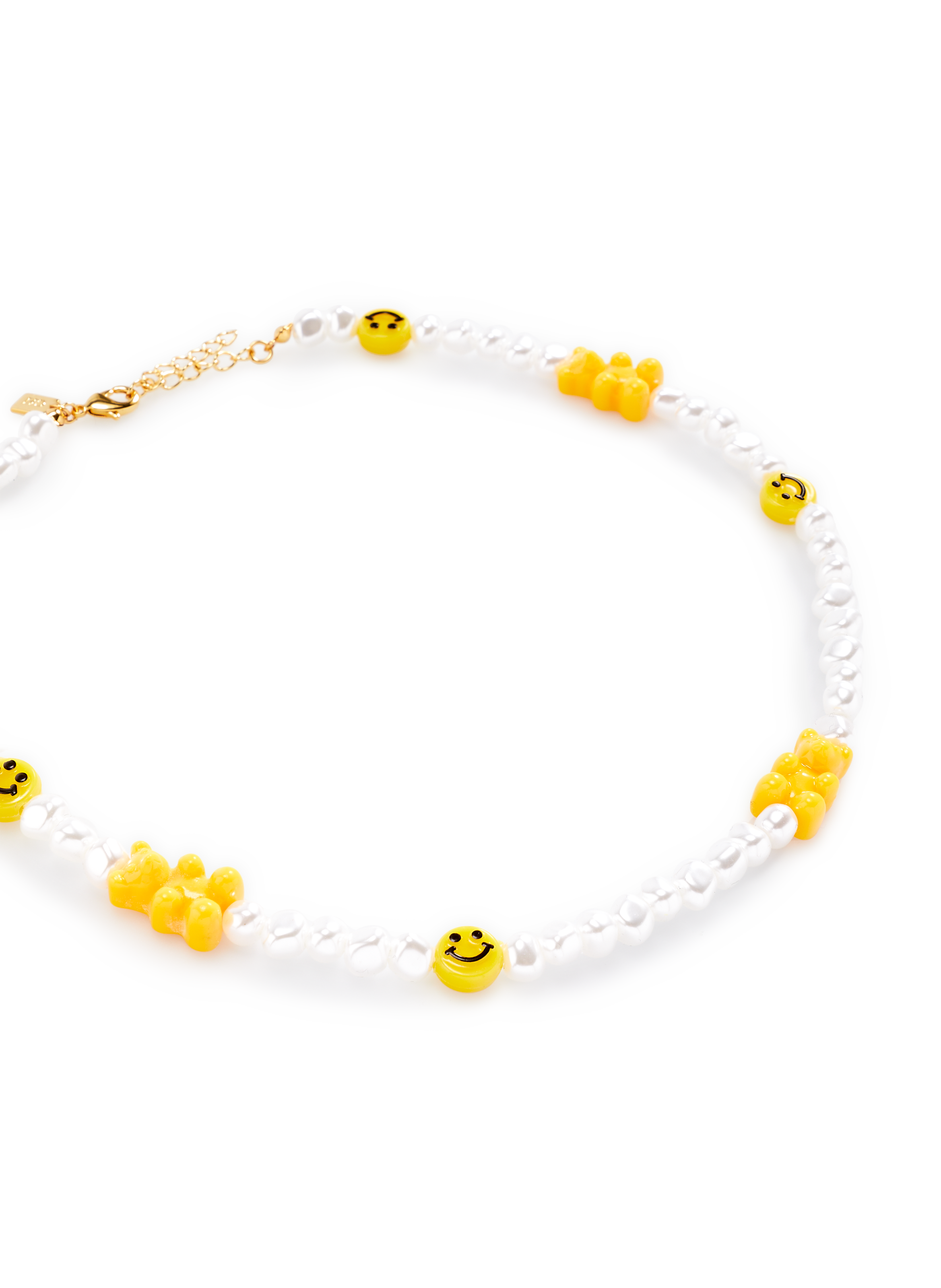 Collier chocker Candy CRYSTAL HAZE Jaune