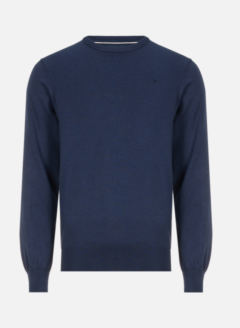 Blue cotton sweaterHACKETT 