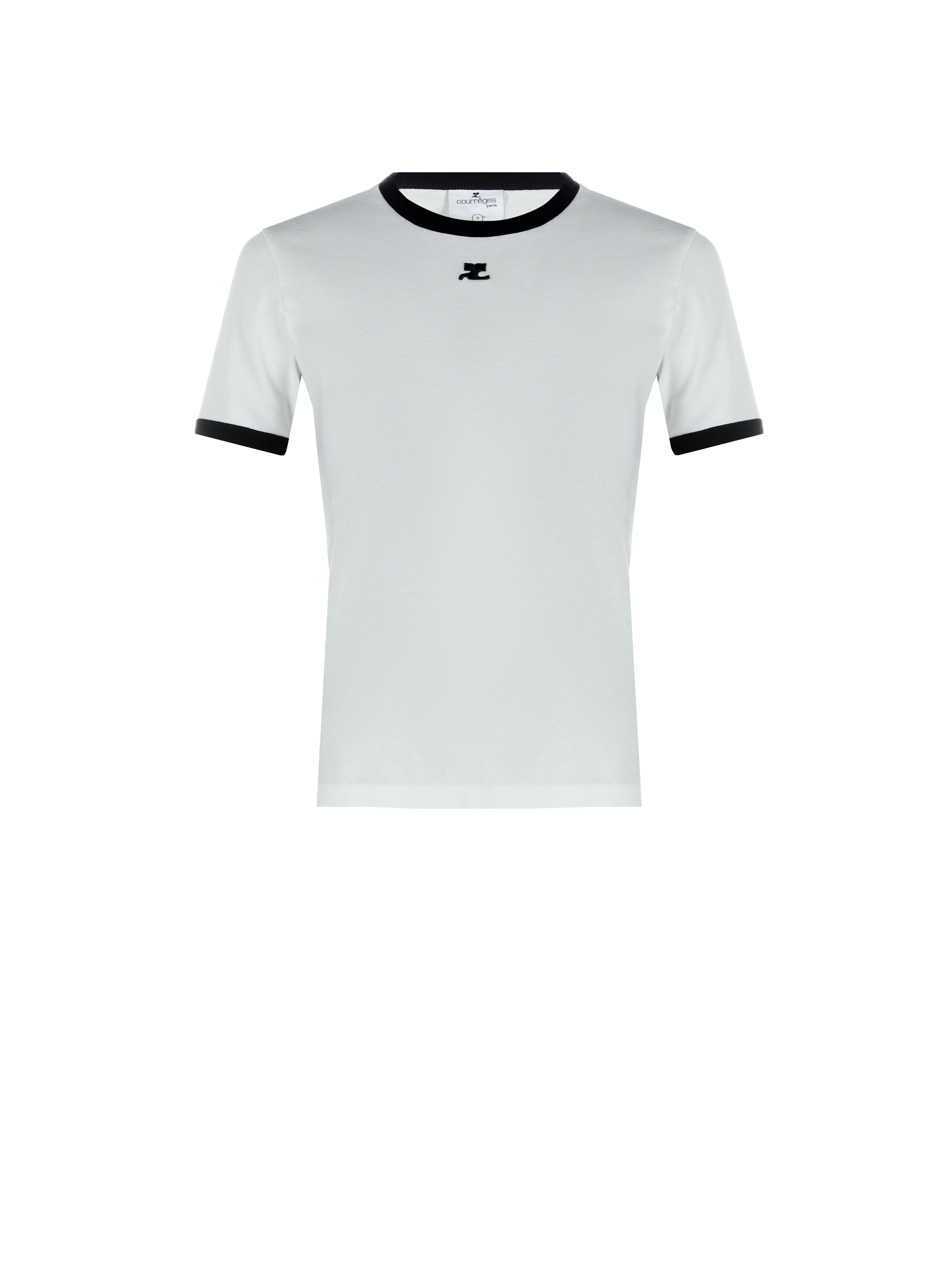 Courrèges Courreges T-shirt Woman In White