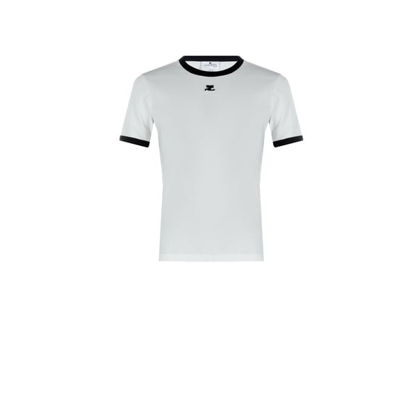 Courrèges Courreges T-shirt Woman In White