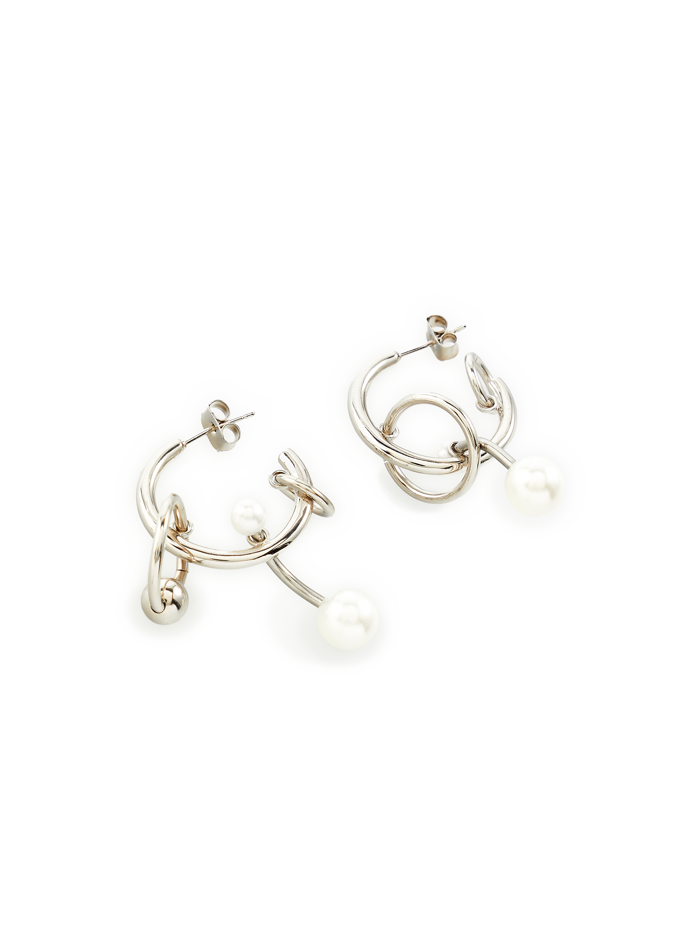 Chase Earrings Silver