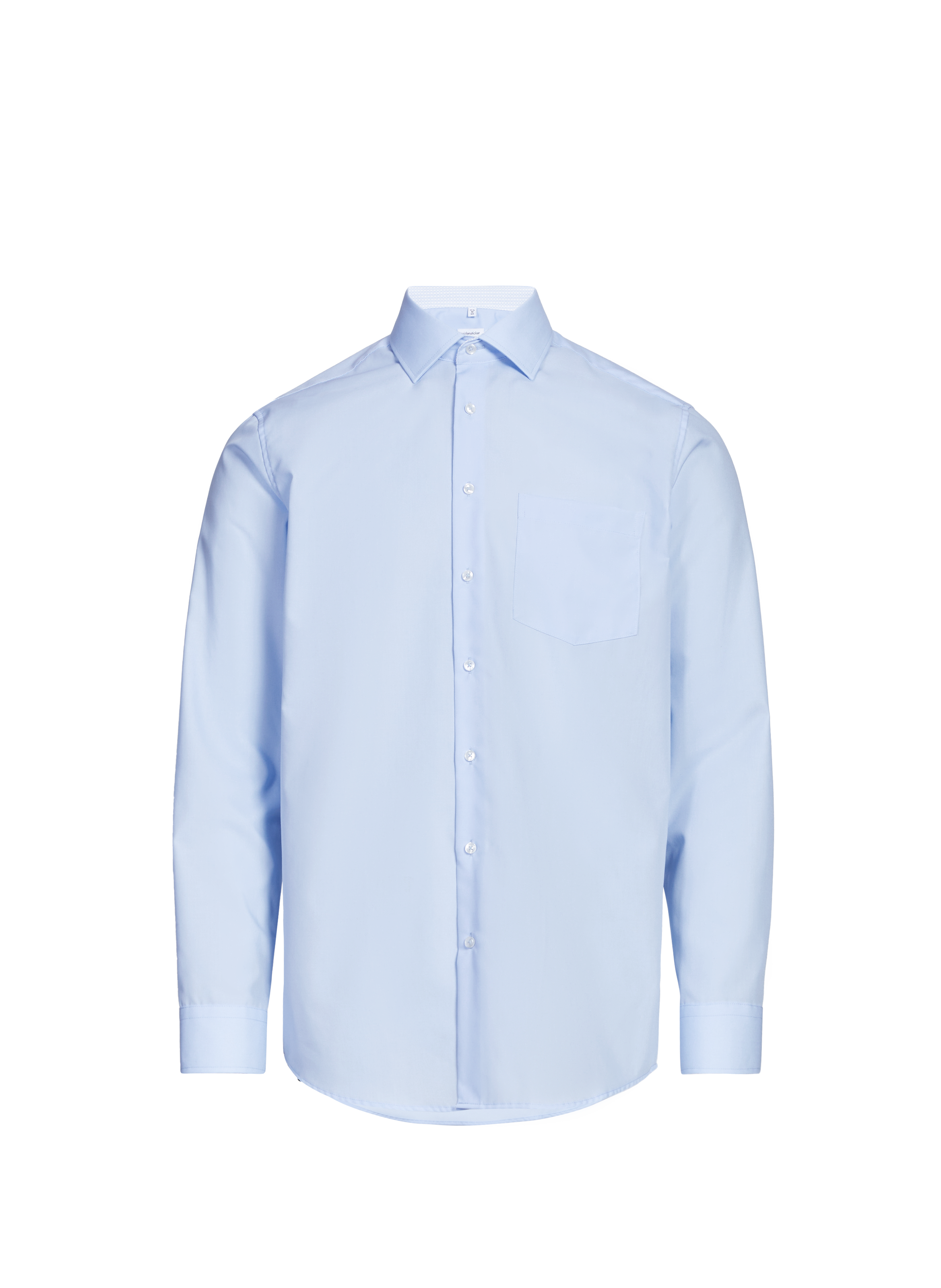 Chemise regular en coton SEIDENSTICKER Bleu