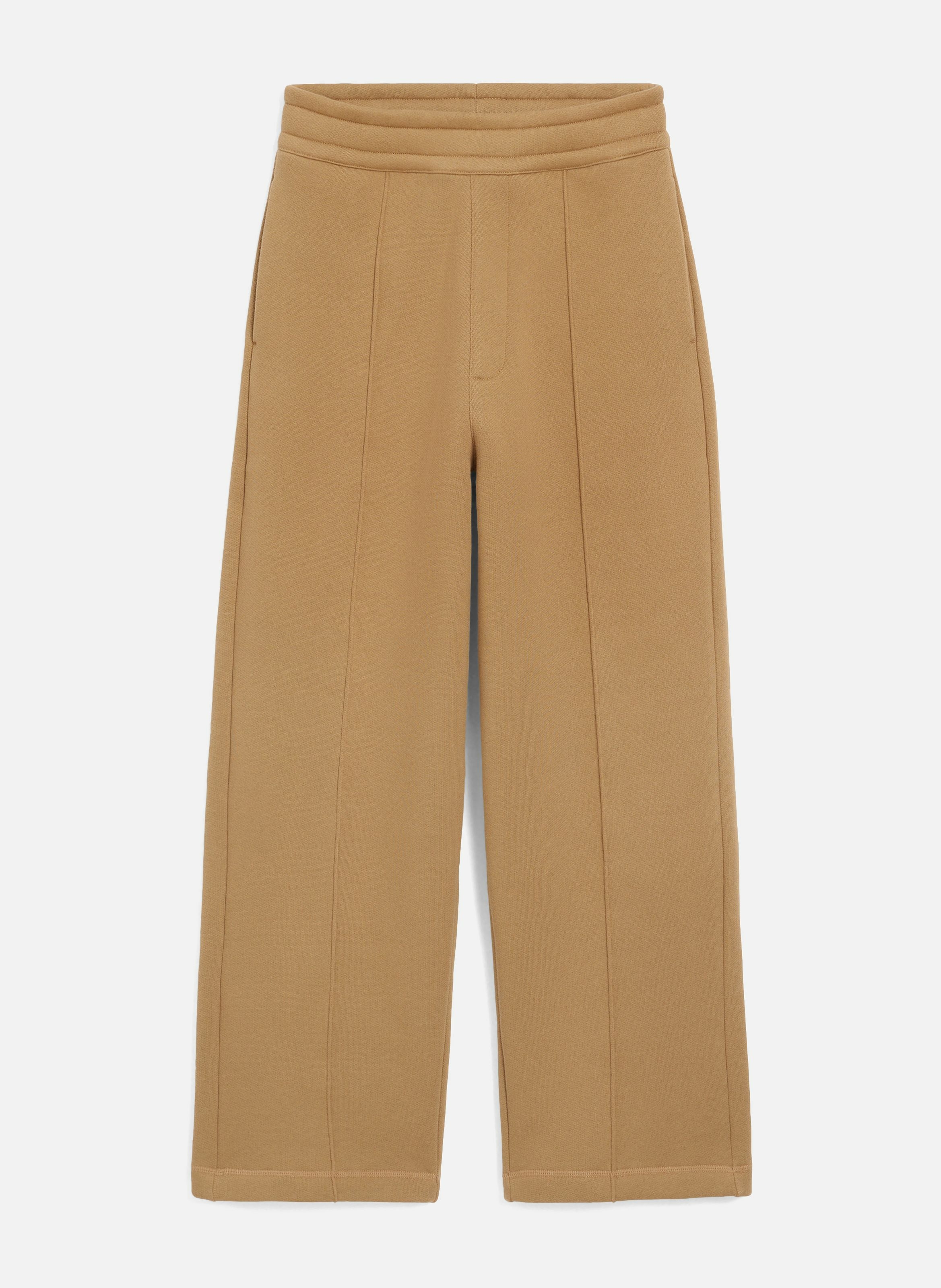 Jogging flare ami de coeur en coton unisexe AMI PARIS Marron