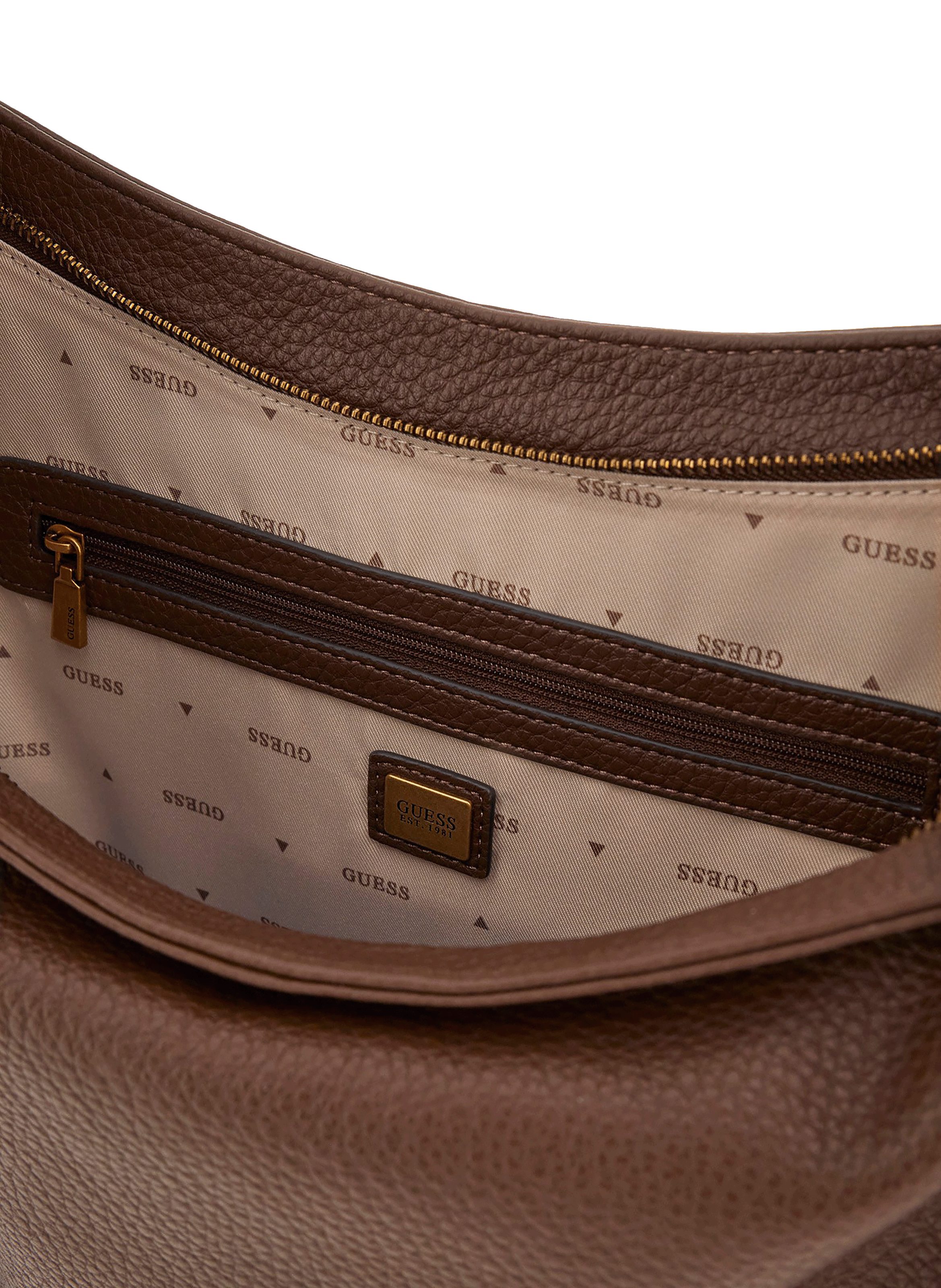 Sac à main Camden GUESS Marron