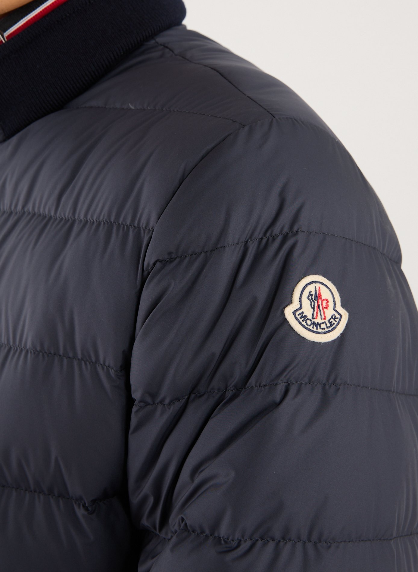 Short Brendann Puffer Jacket MONCLER Blue