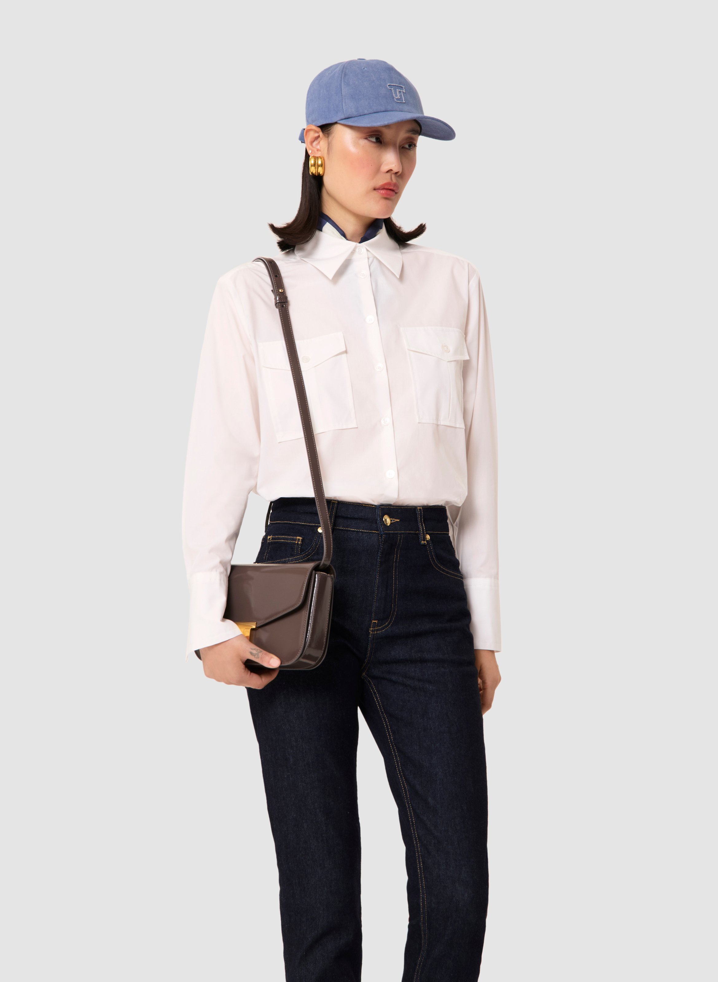 Chemise cassandre TARA JARMON Blanc