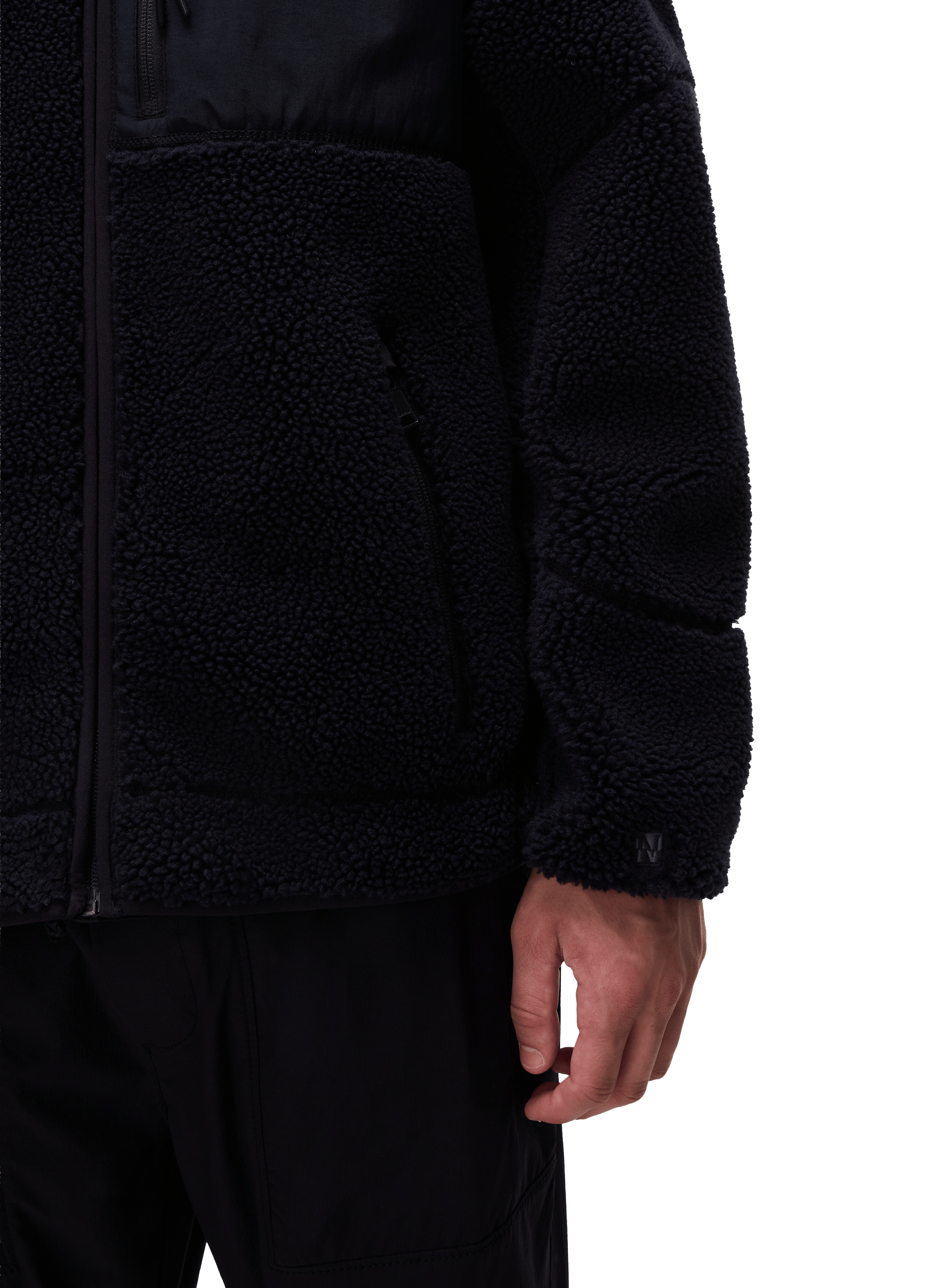 Zip-up fleece jacket Yupik NAPAPIJRI Black