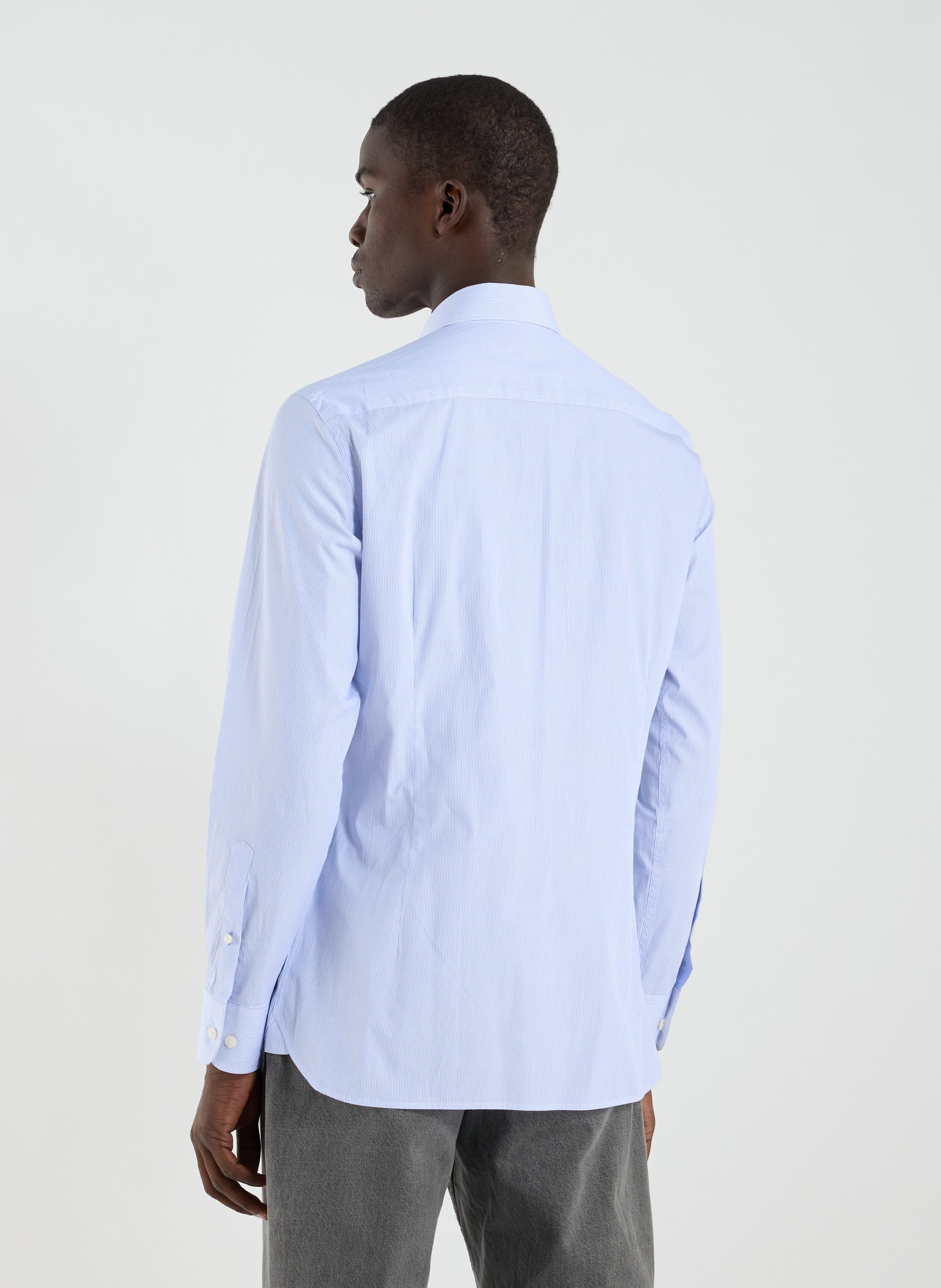 Linen shirt HACKETT Blue
