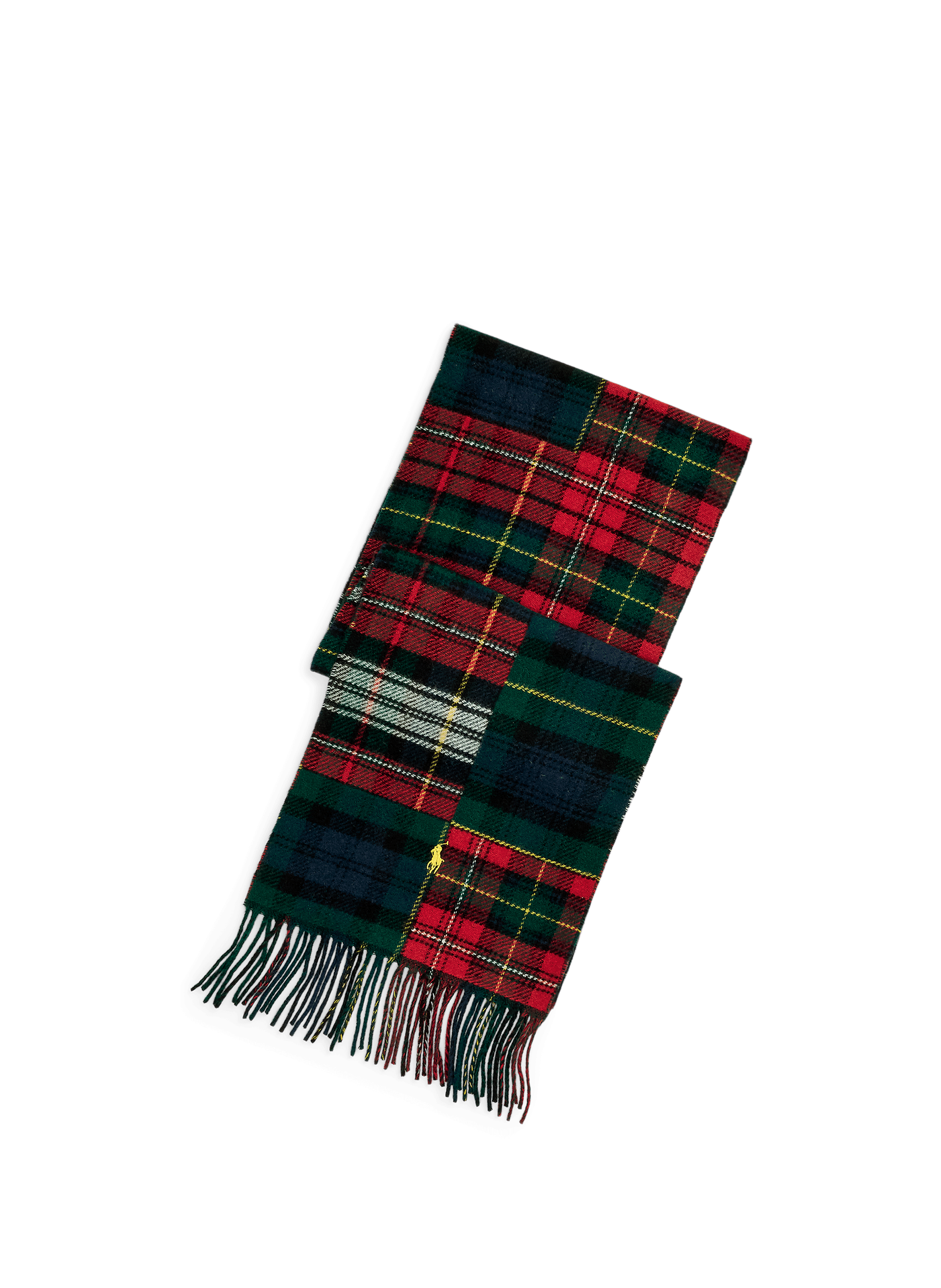 POLO RALPH LAUREN Echarpe en laine  Rouge