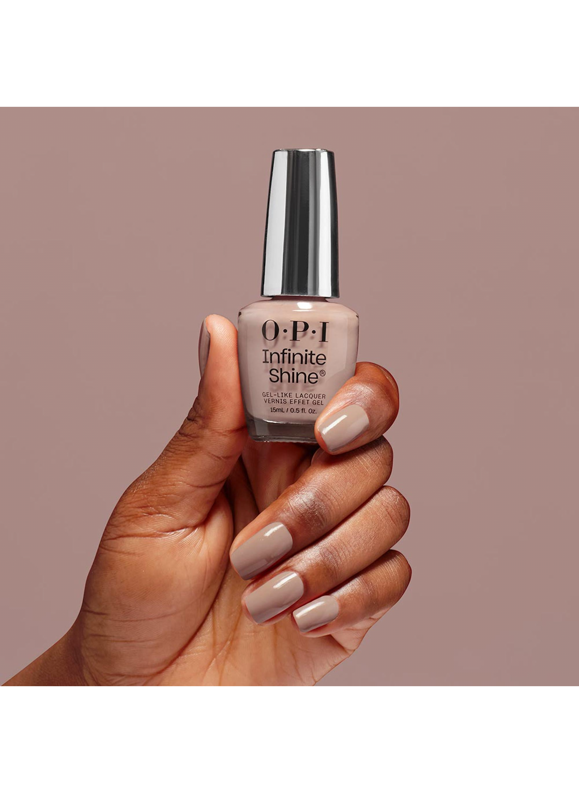 Long-lasting gel effect nail polish OPI Beige