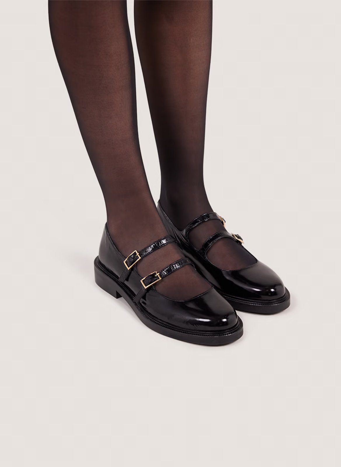 Ballerines en cuir dreamy JONAK Noir