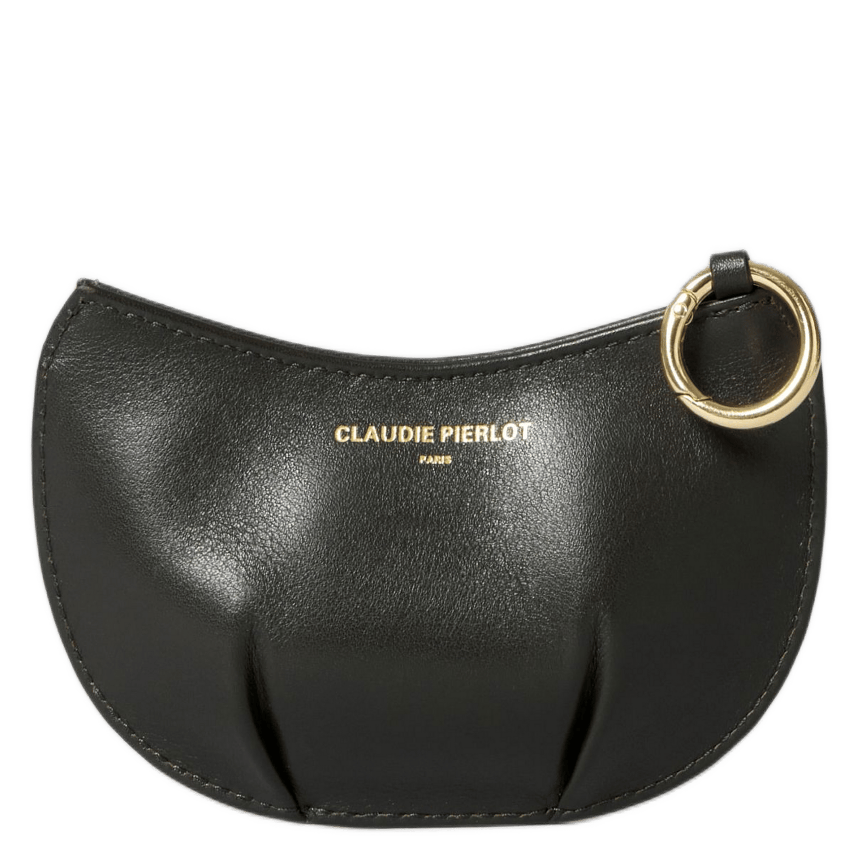 Porte-monnaie en cuir aloyse CLAUDIE PIERLOT Noir