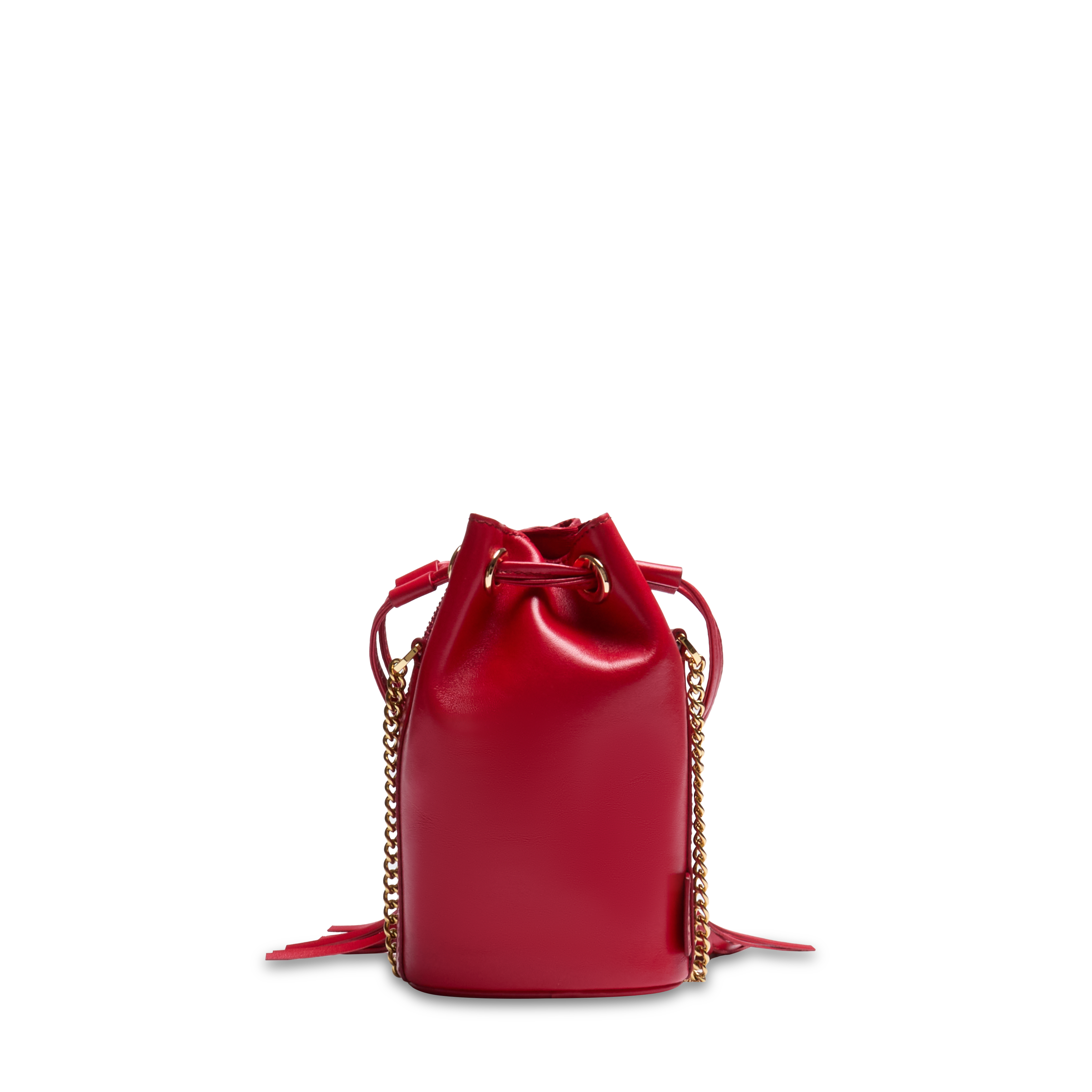 Mini sac seau premier flirt de lancel en cuir LANCEL Rouge