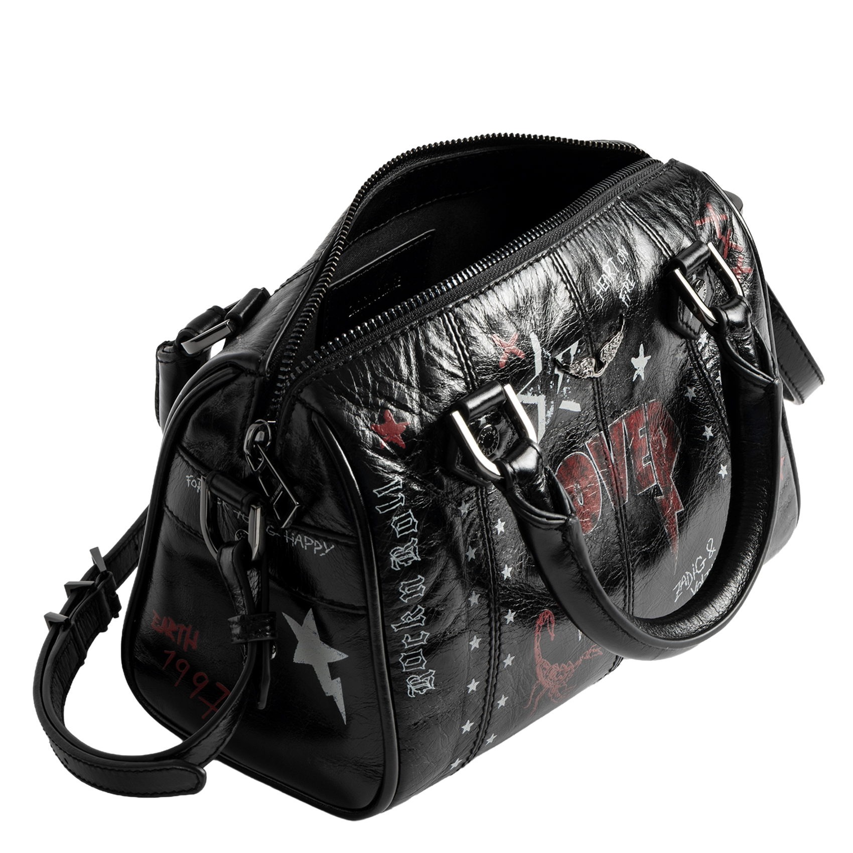 Sac à main en cuir xs sunny ZADIG&VOLTAIRE Noir