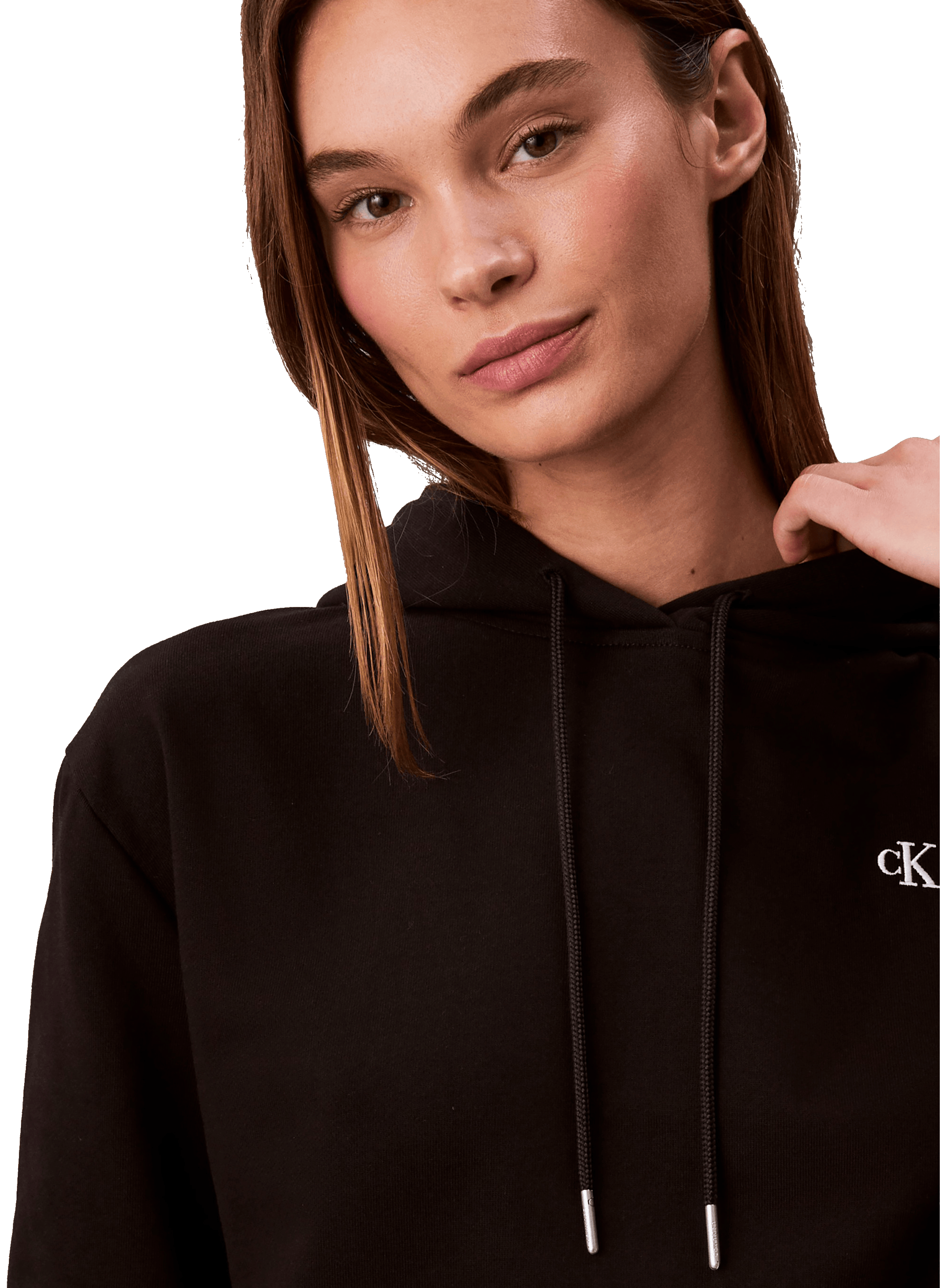 Cotton hoodie CALVIN KLEIN Black