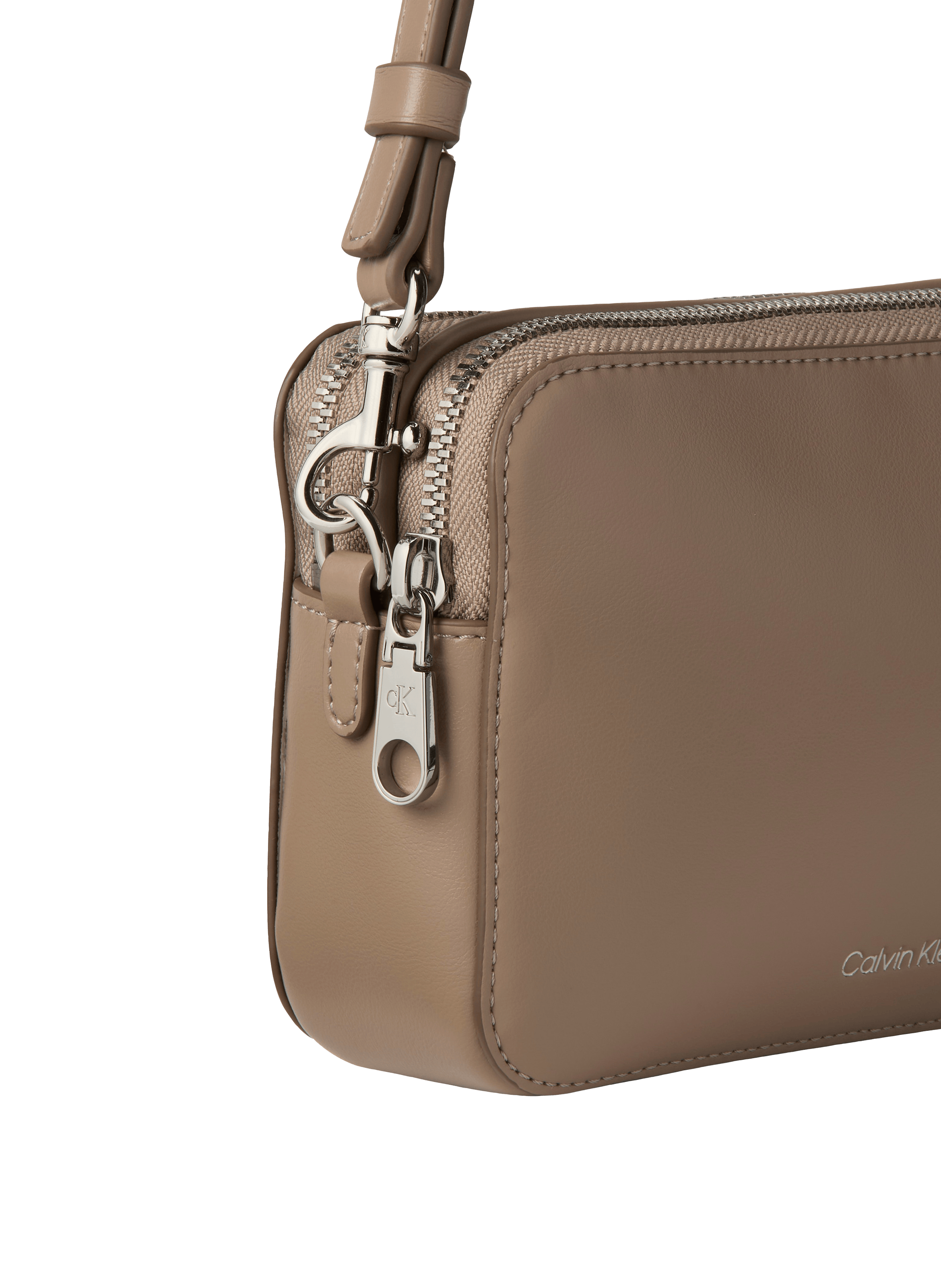 Crossbody camera bag CALVIN KLEIN Beige