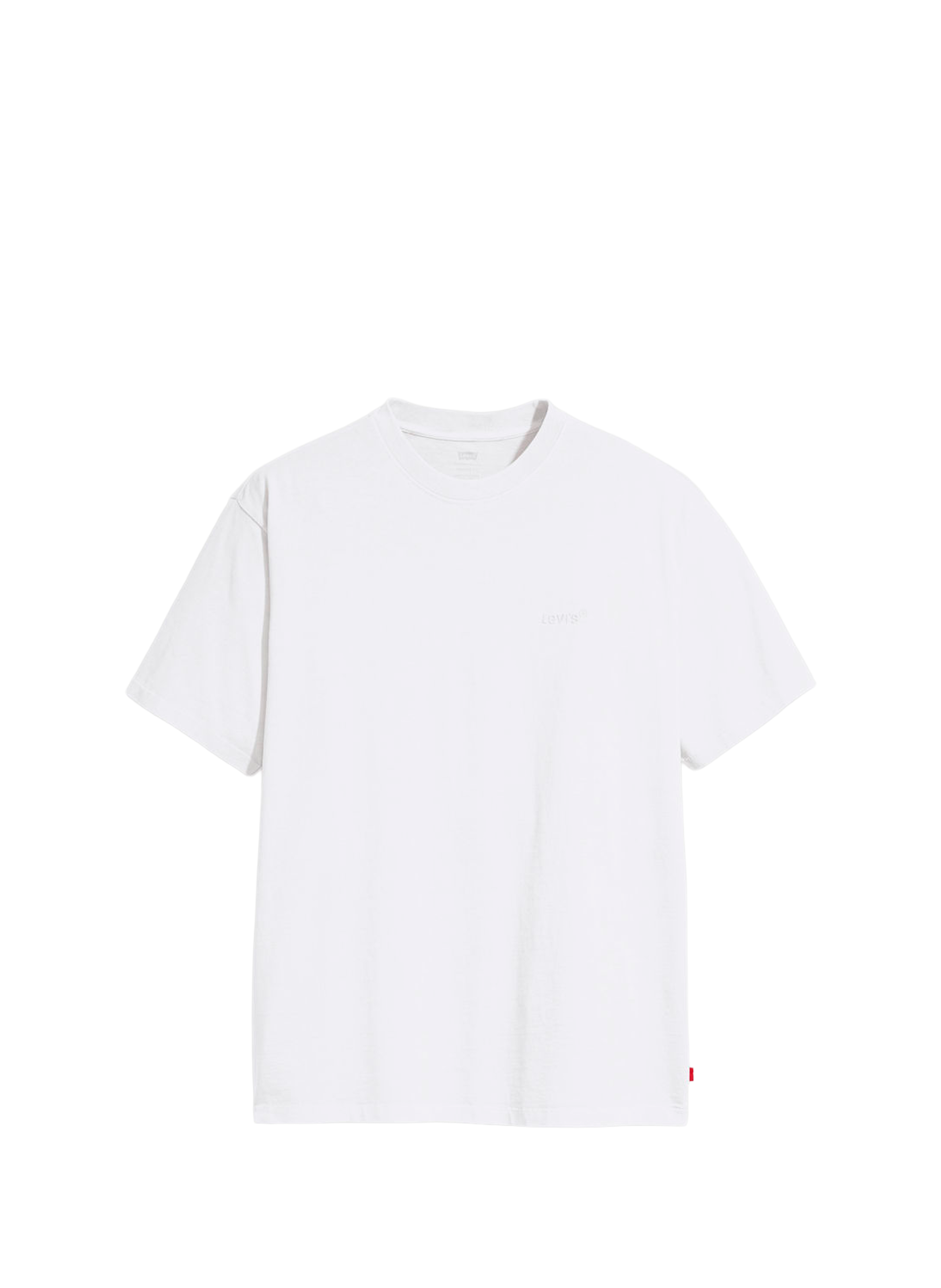 T-shirt manches courtes en coton LEVI'S Blanc