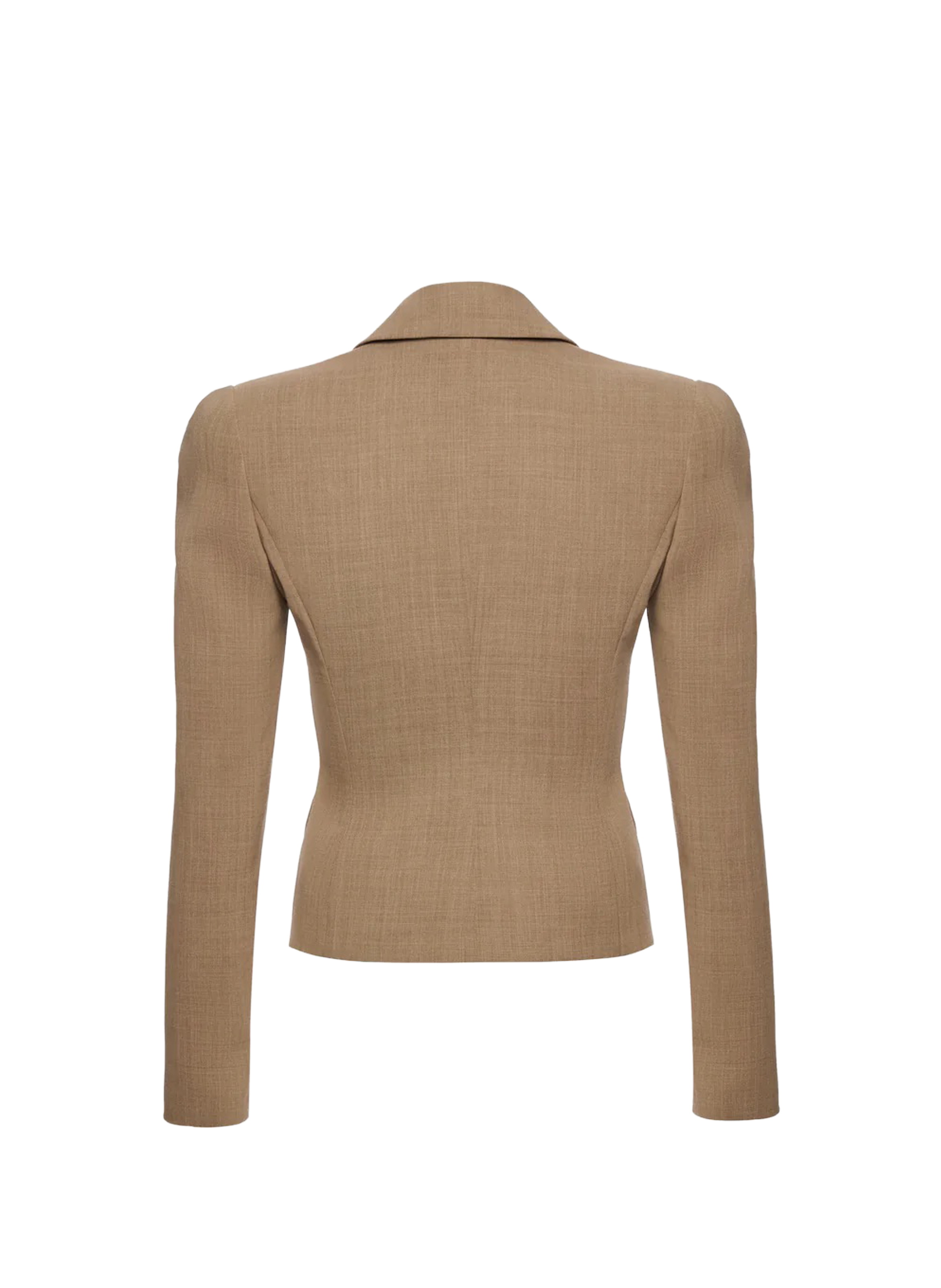 Blazer en laine mélangée MAGDA BUTRYM Beige