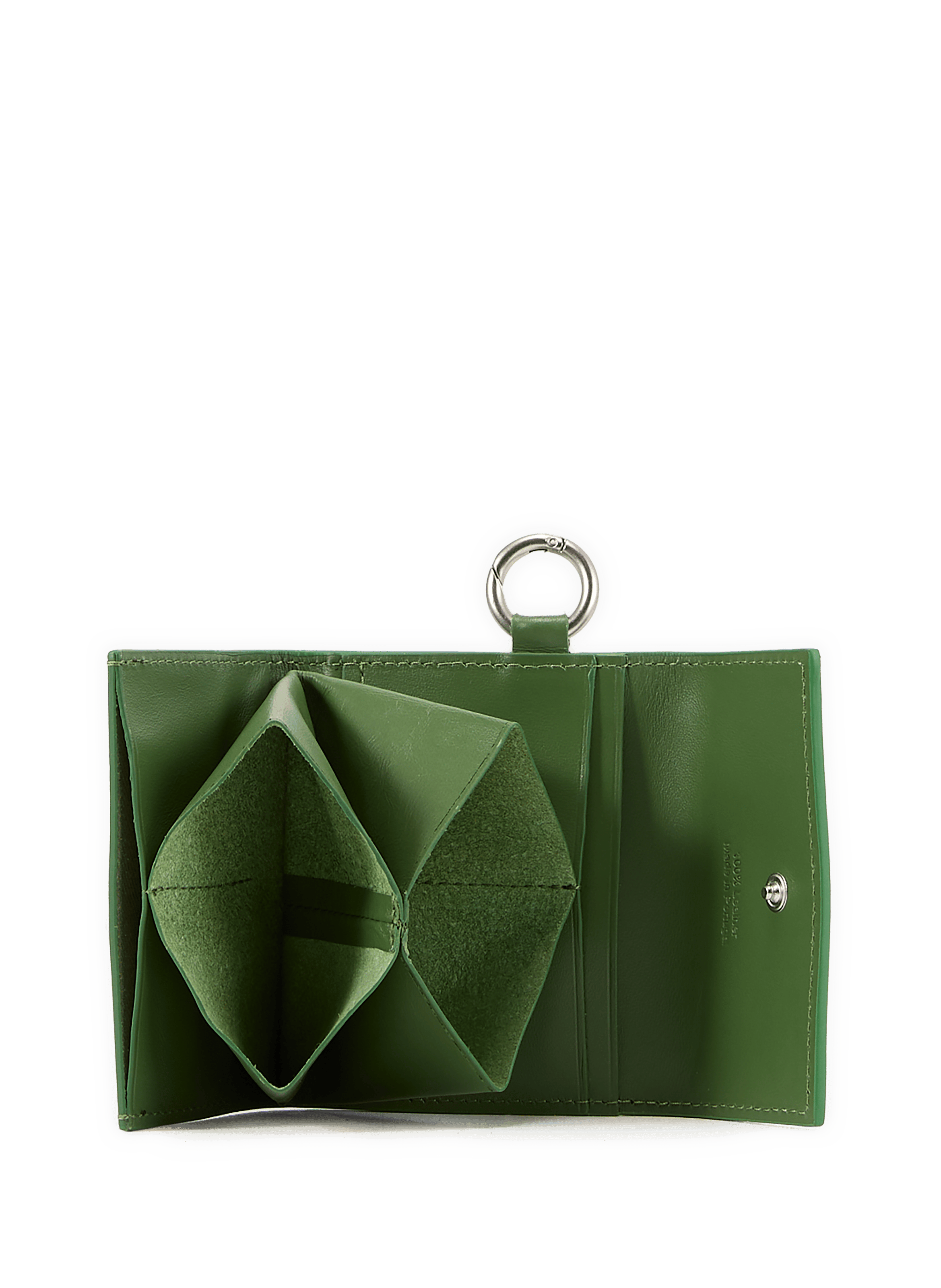 Porte-monnaie Foldo en cuir NN.07 Vert