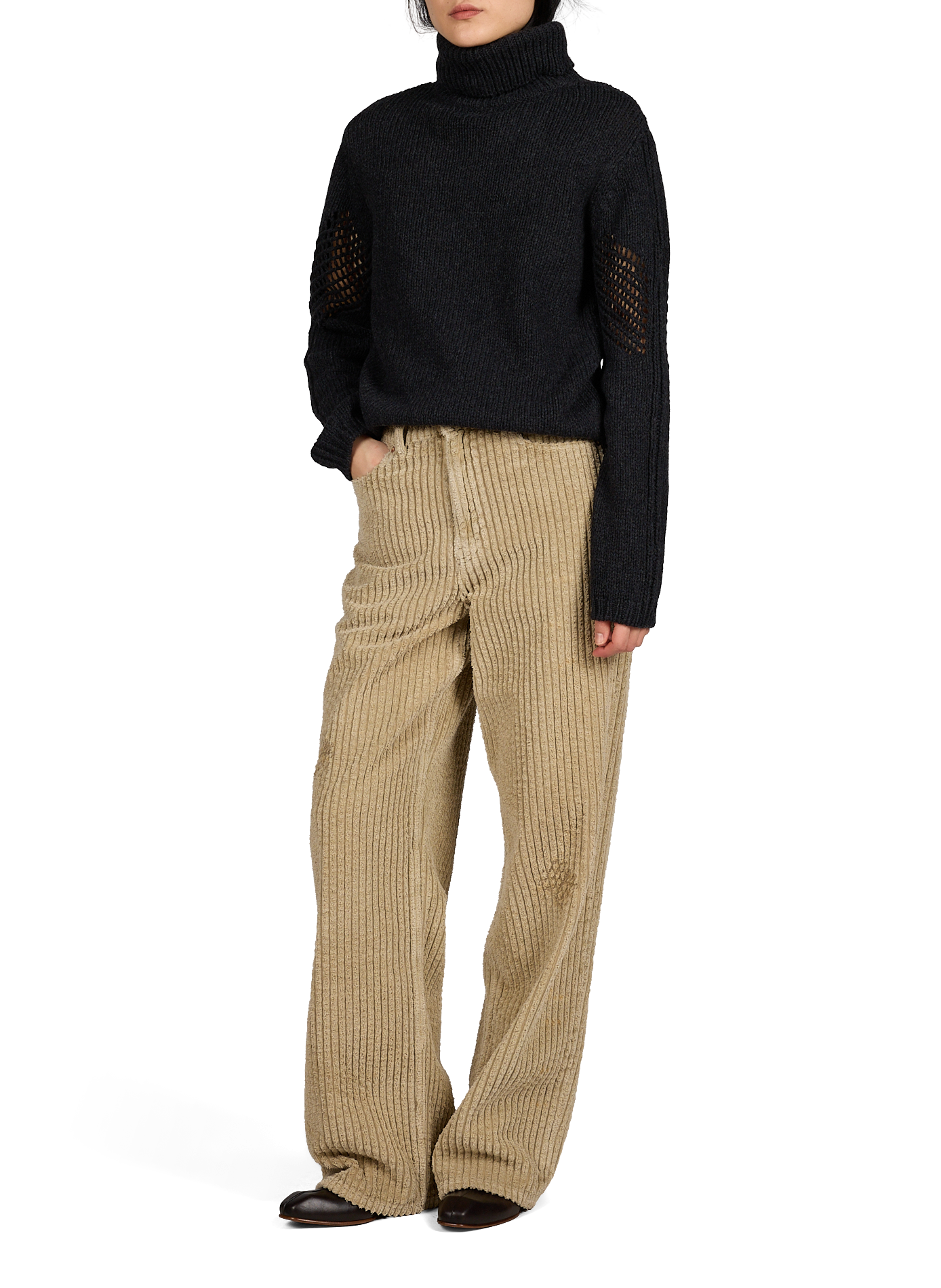 Merino wool round-neck jumper OUR LEGACY Black