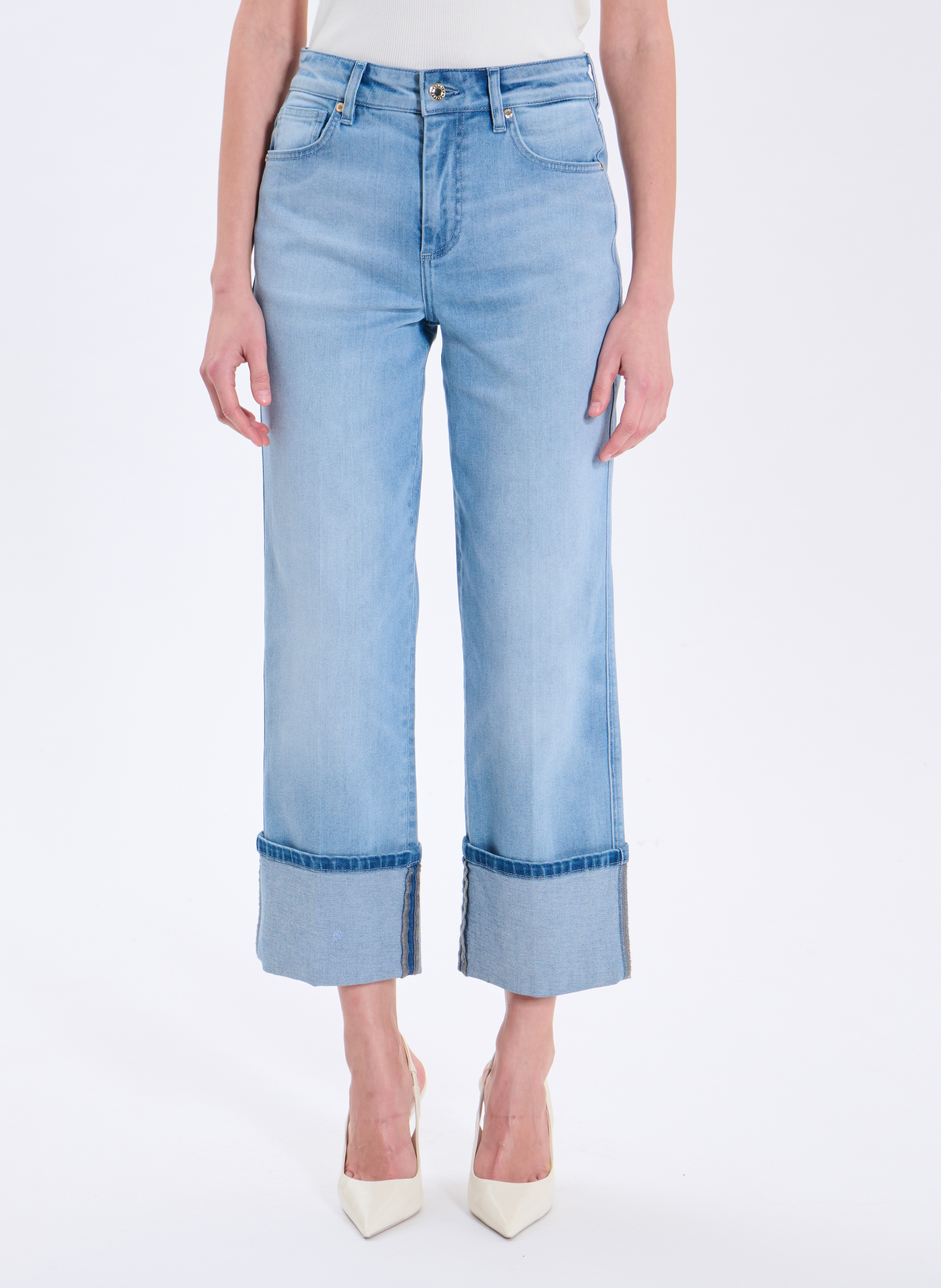 Jeans  popus ZAPA Bleu