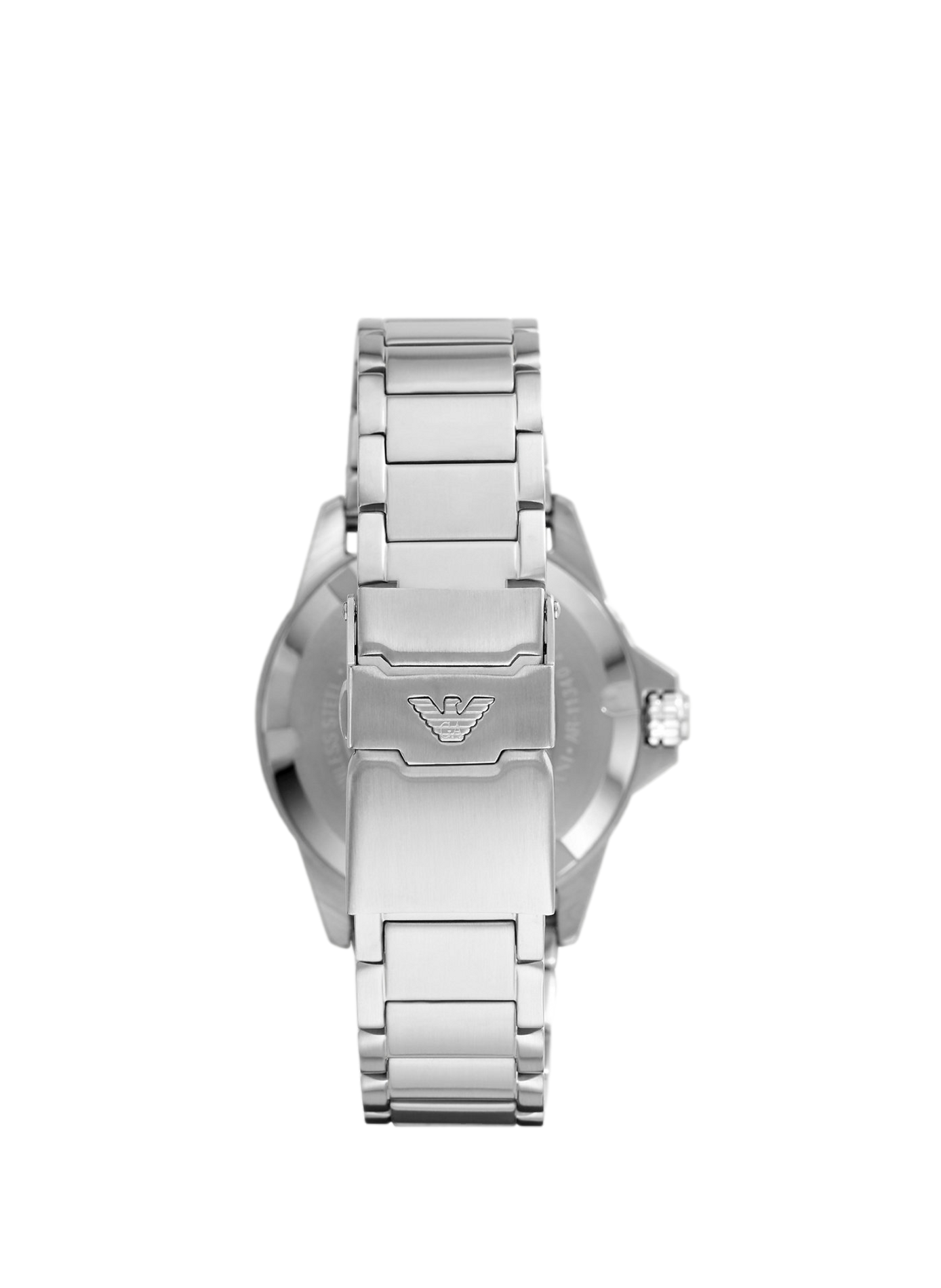 Montre quartz World Explorer en acier inoxydable ARMANI MONTRES Vert