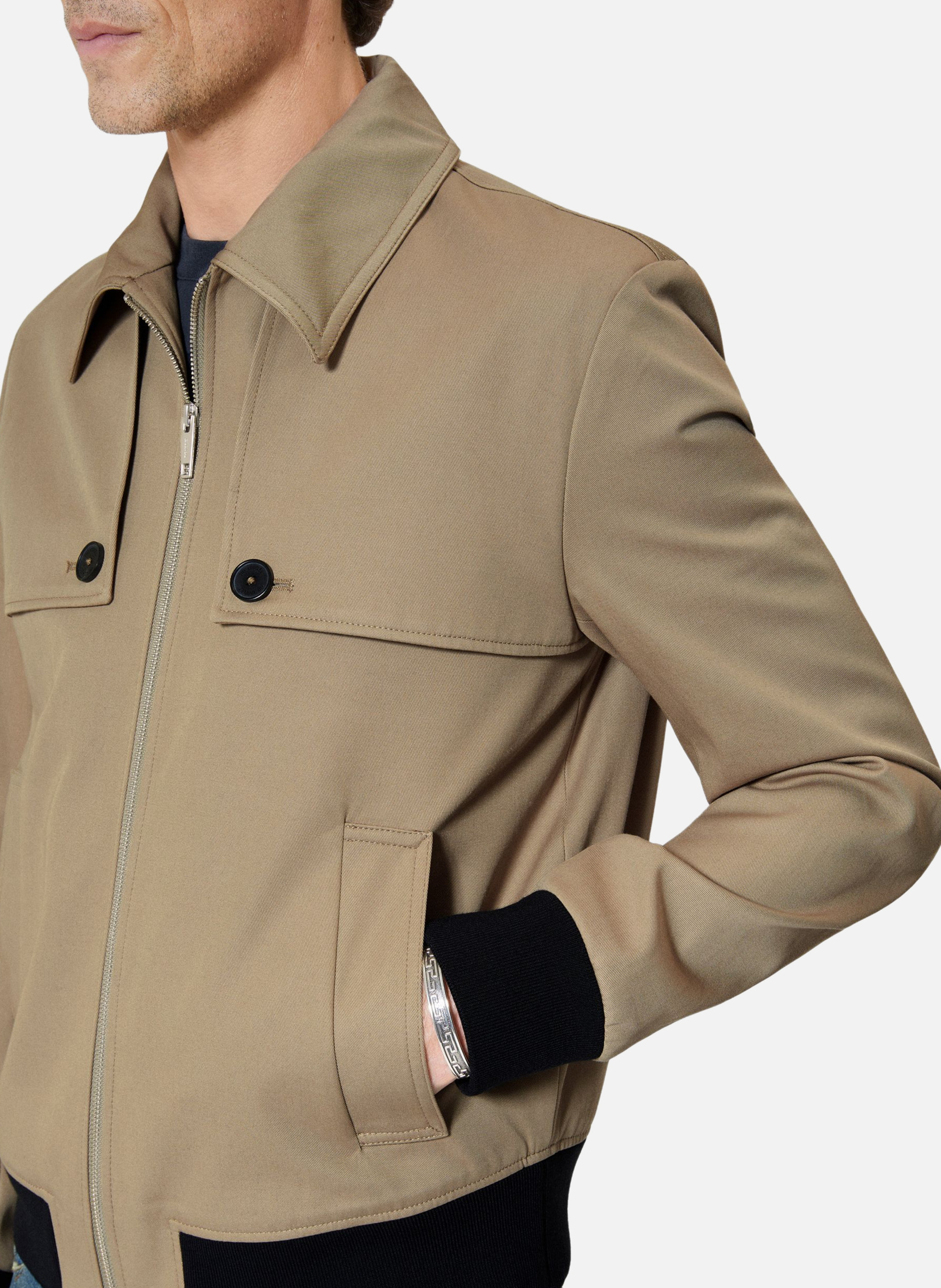 Blouson à bavolets THE KOOPLES Beige