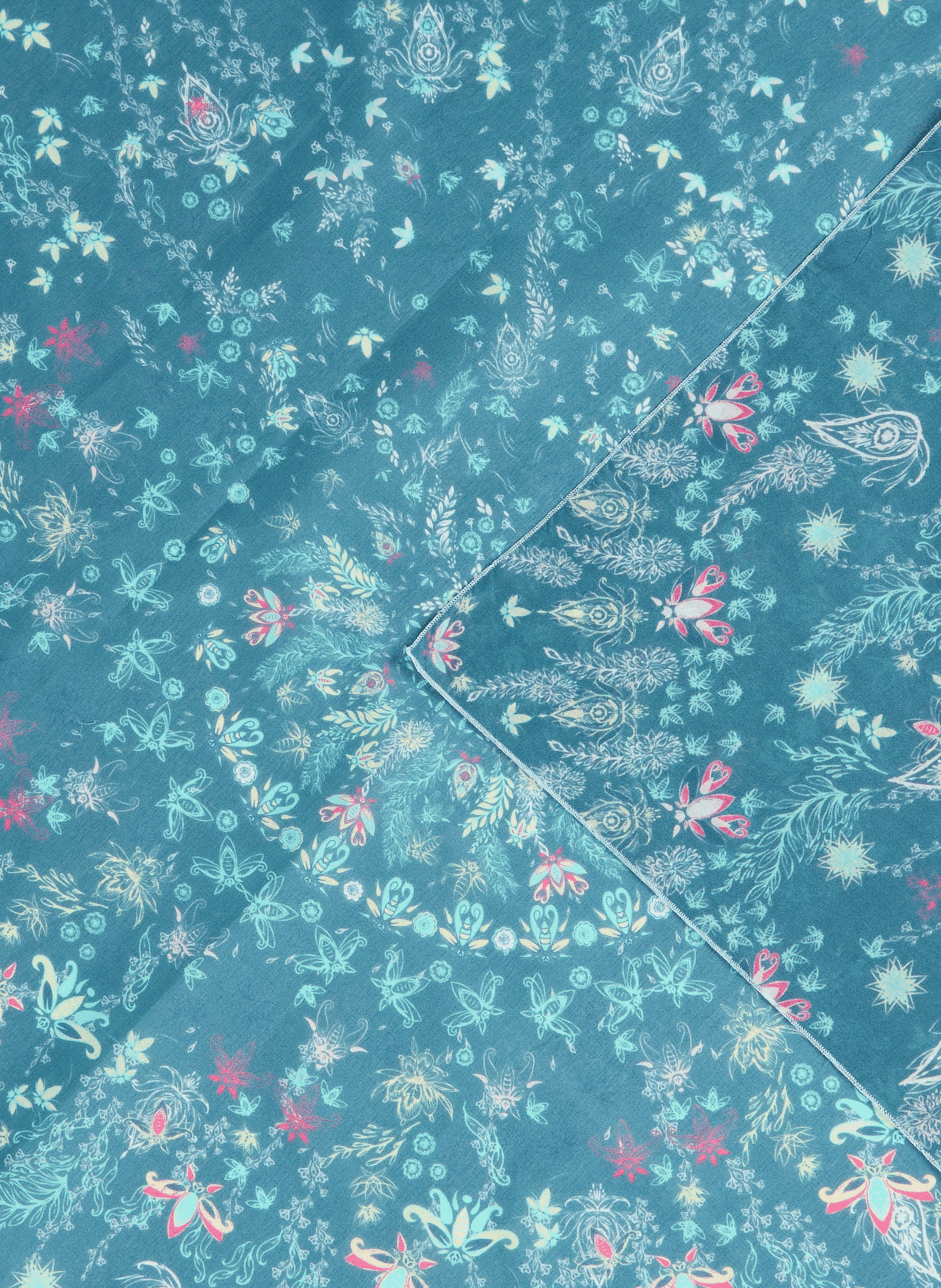 Carré de coton Oria PETRUSSE Vert