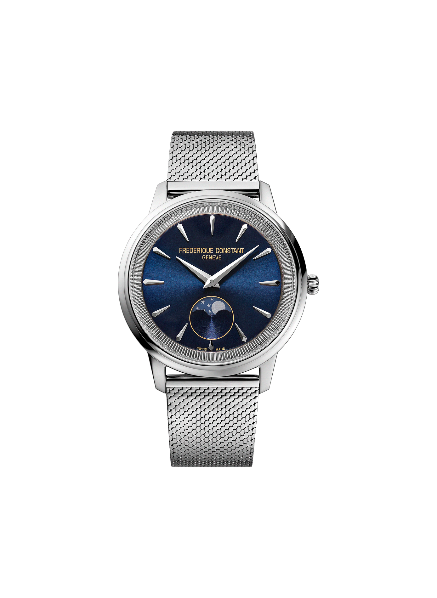 Montre quartz Classics Moneta Solarmetre en cuir  FREDERIQUE CONSTANT Marron