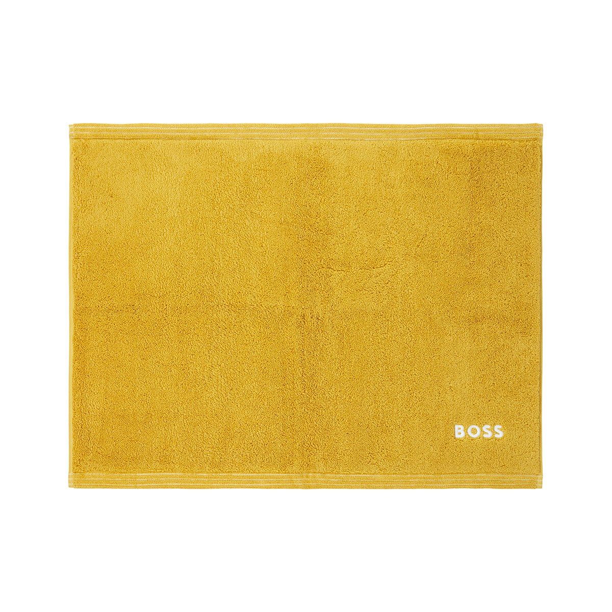 Tapis de bain  en coton, edge BOSS HOME Jaune