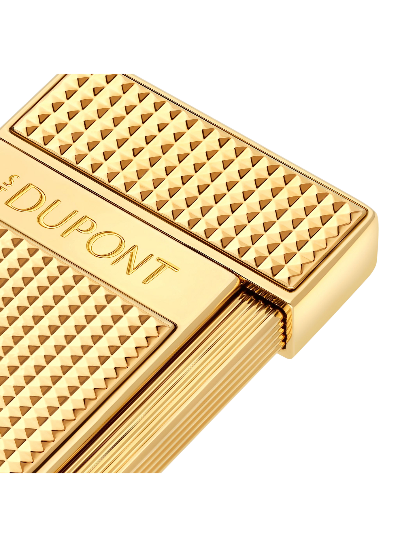 Accendino slimmy punta diamantata S.T. DUPONT Dorato