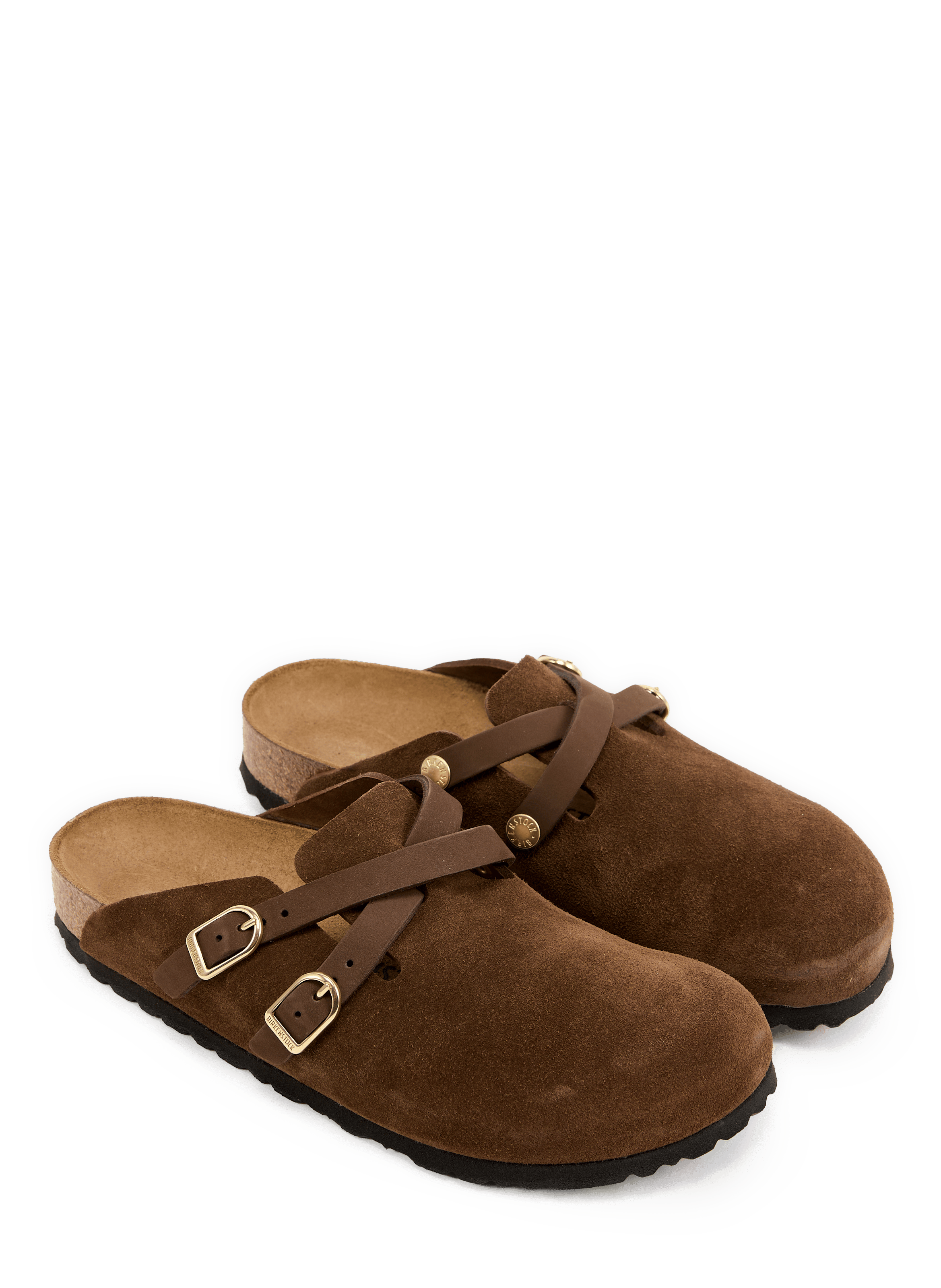 Muilezels Blair van suède leer BIRKENSTOCK Bruin