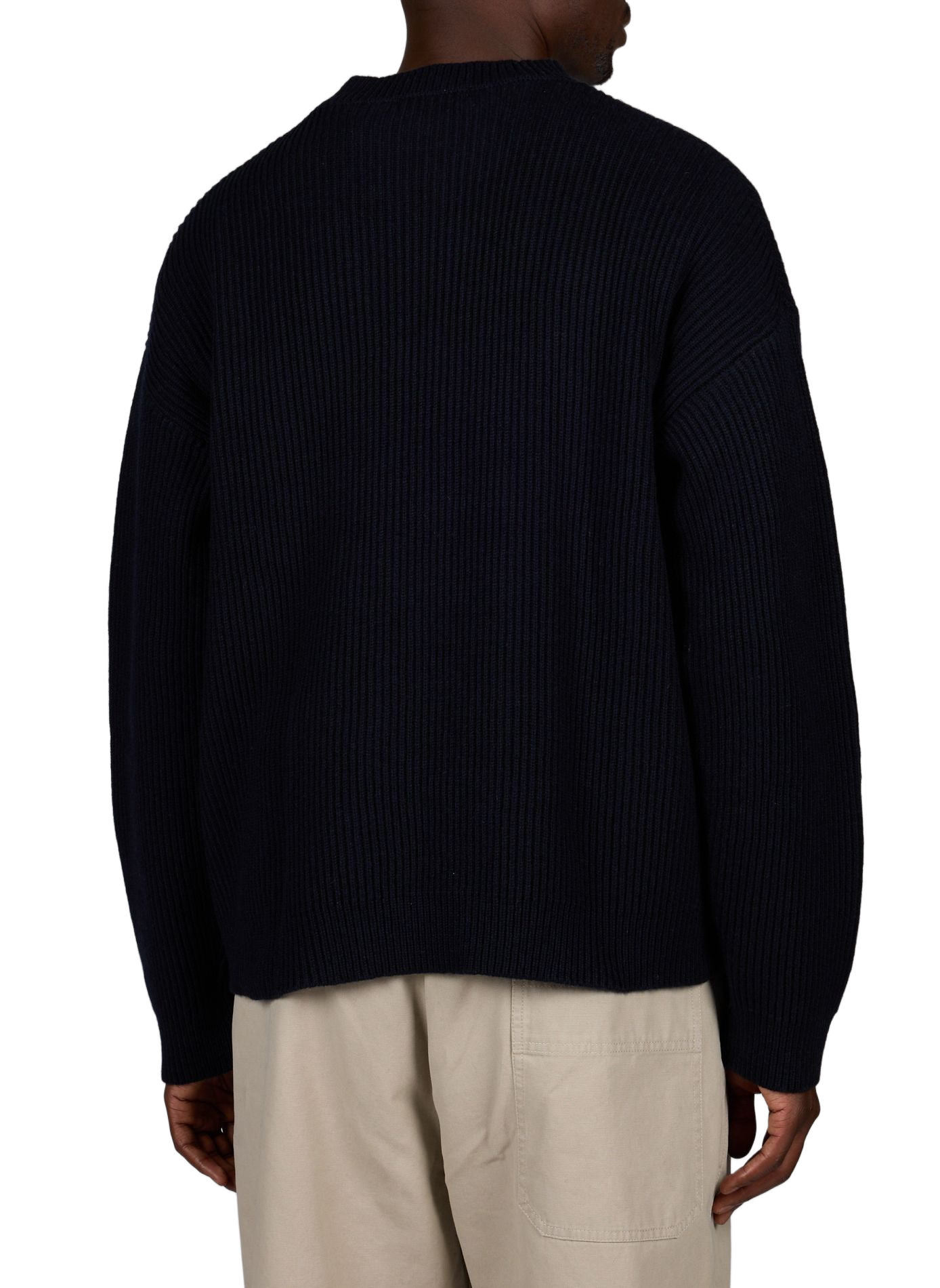 Straight wool jumper BELLEROSE Blue