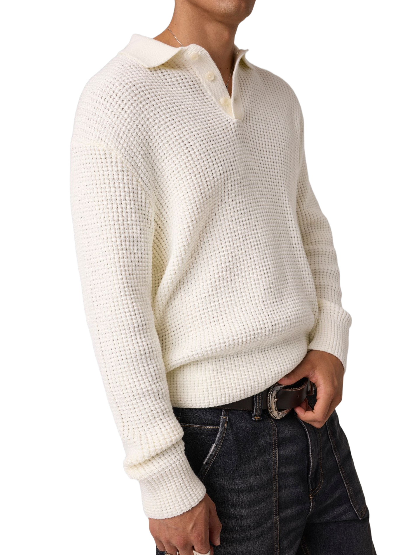 Straight fit cotton polo shirt GUESS White