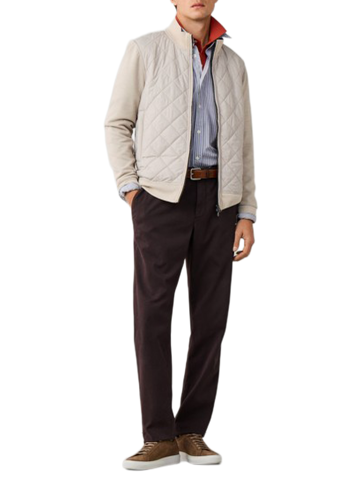 Straight trousers  | Brown FACONNABLE Men
