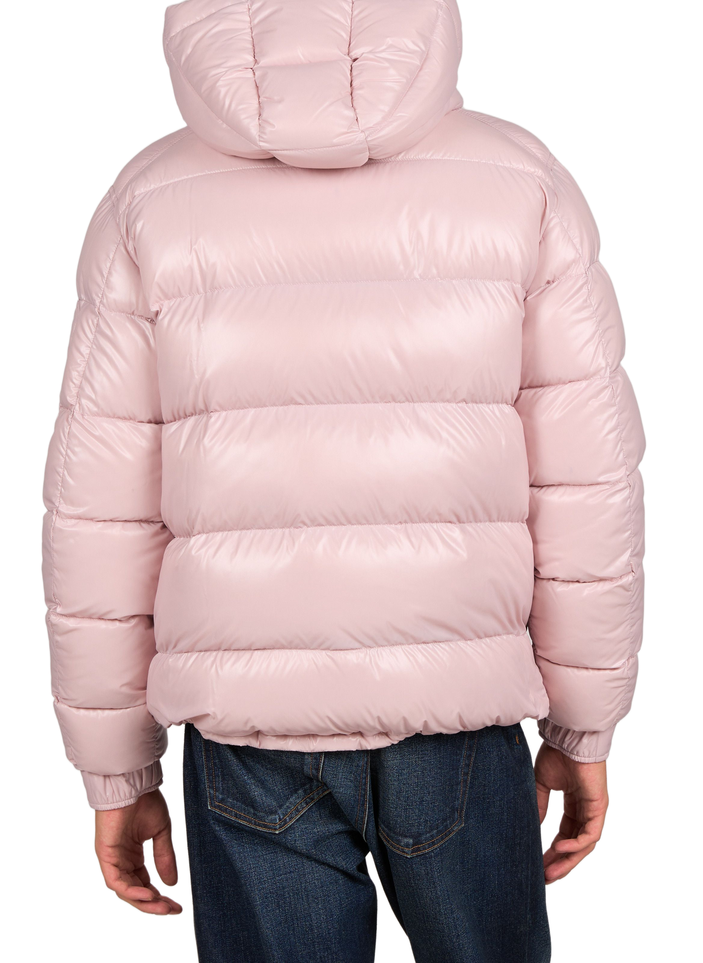 High-neck puffer jacket HERNO Pink