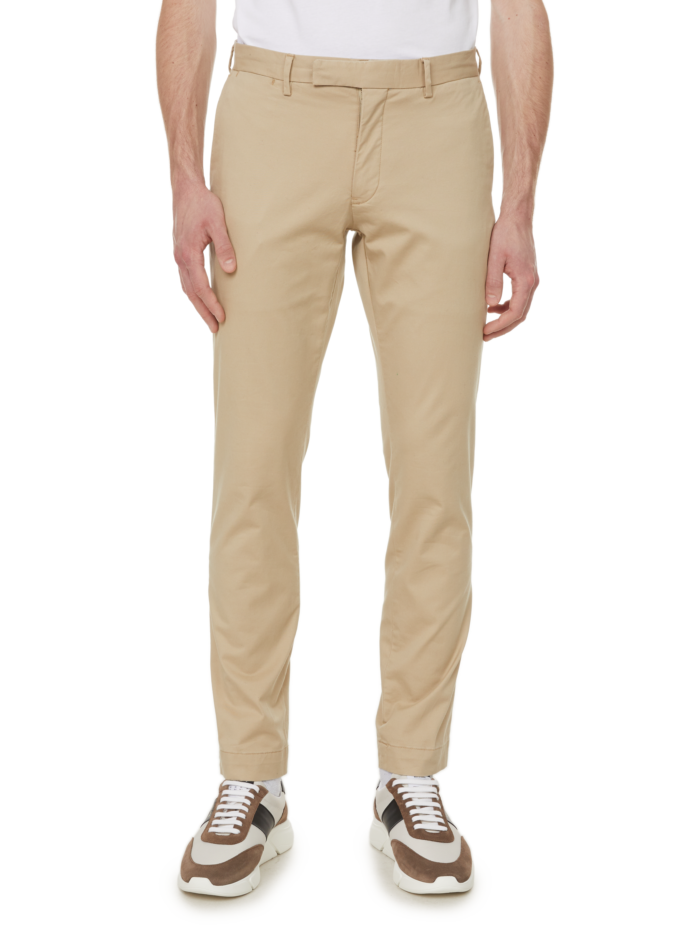 Pantalon chino slim en coton stretch POLO RALPH LAUREN Beige