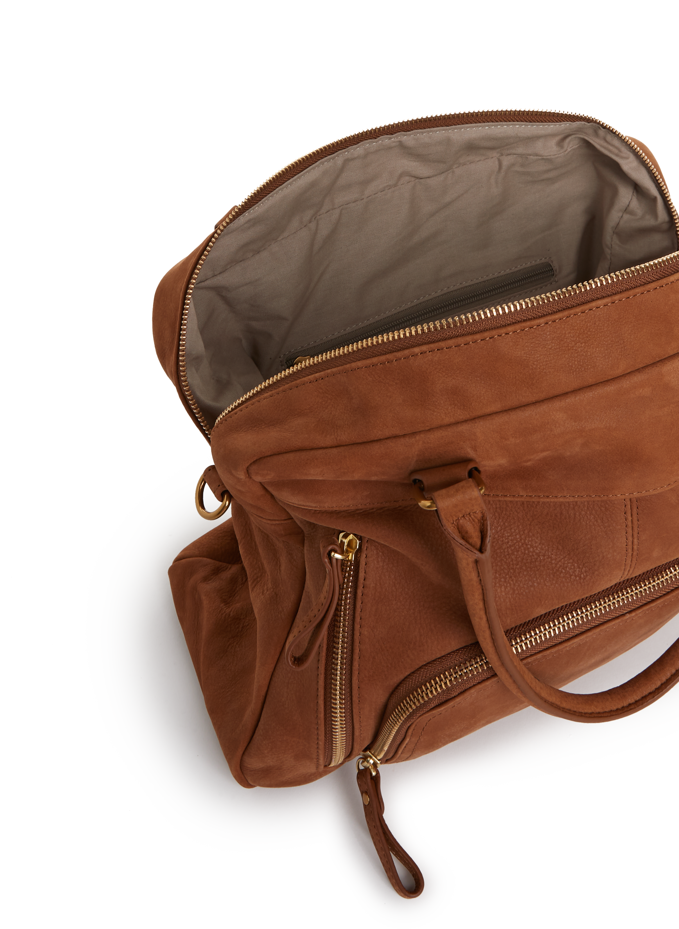 Sac à main Macy en cuir NAT &amp; NIN Marron