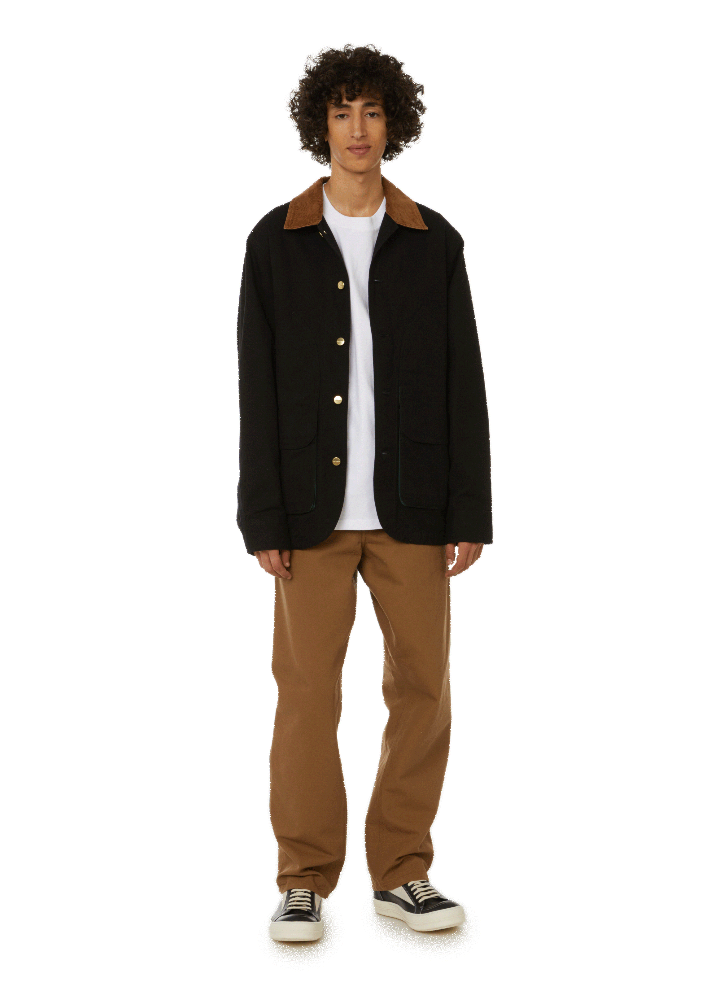 Single Knee cotton trousers CARHARTT WIP Brown