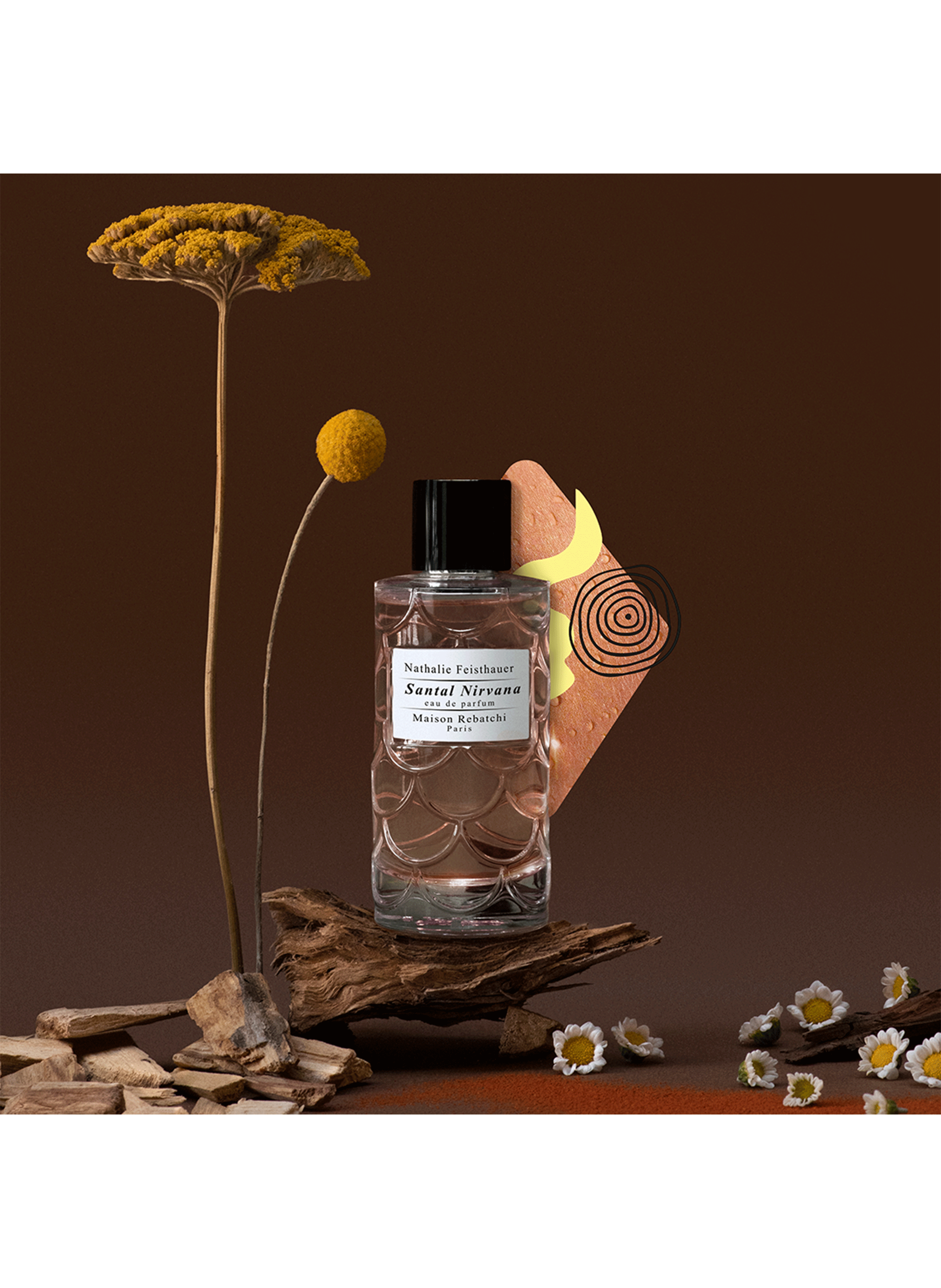 Eau de parfum - Santal Nirvana by Nathalie Feisthauer - Unisex MAISON REBATCHI No color