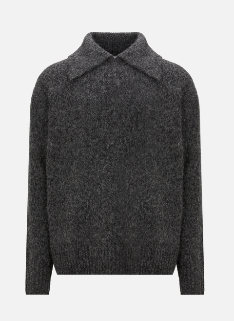 Gray wool sweaterDRIES VAN NOTEN 