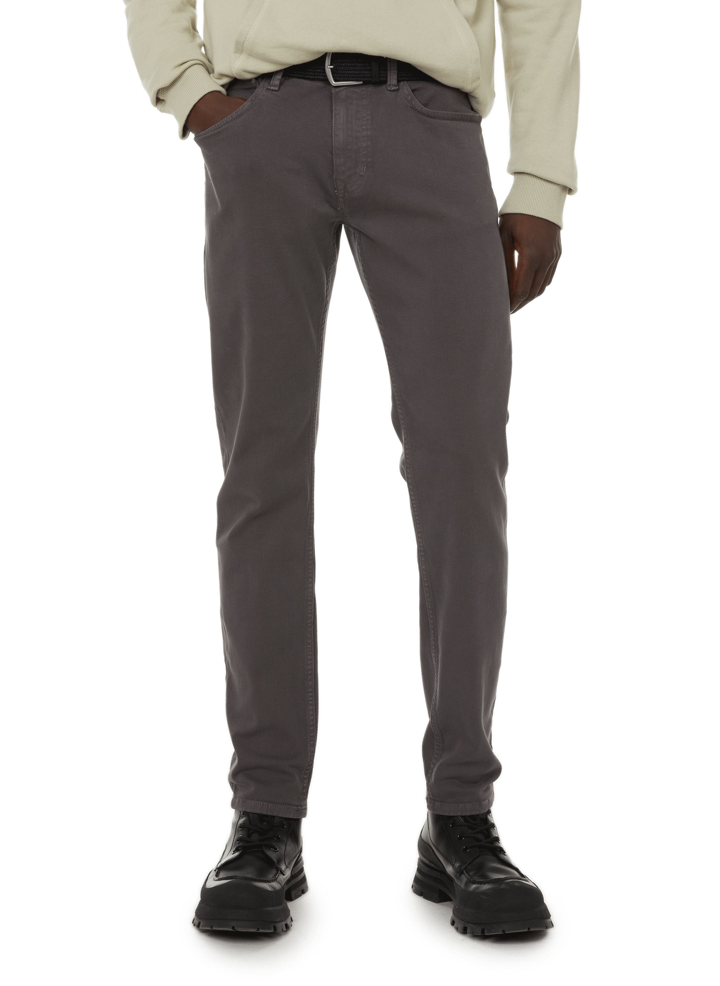 Ceinture tissée en coton POLO RALPH LAUREN Noir