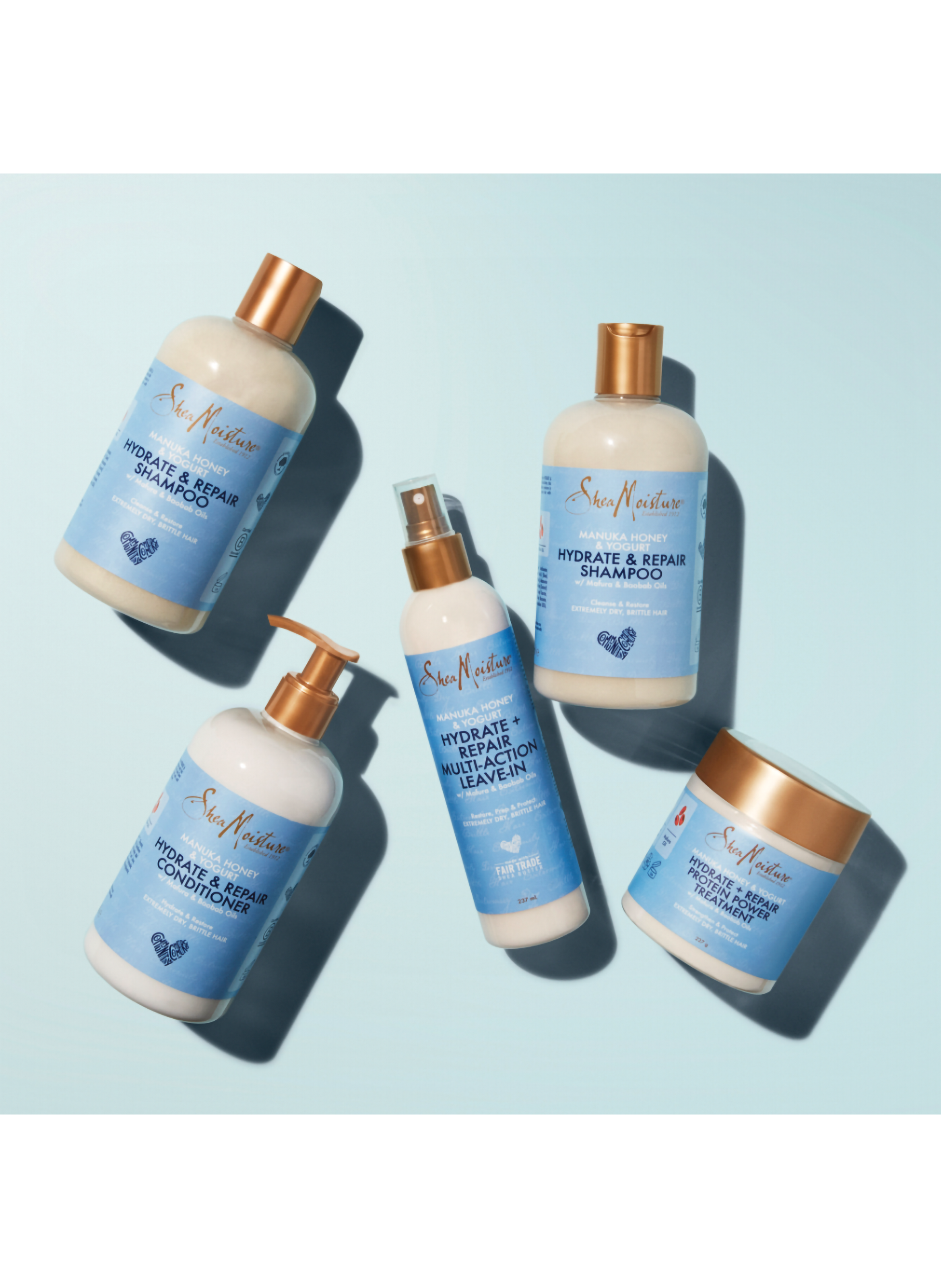 Après-shampoing Hydratant et Réparateur   - Miel de Manuka & Yaourt SHEA MOISTURE No color