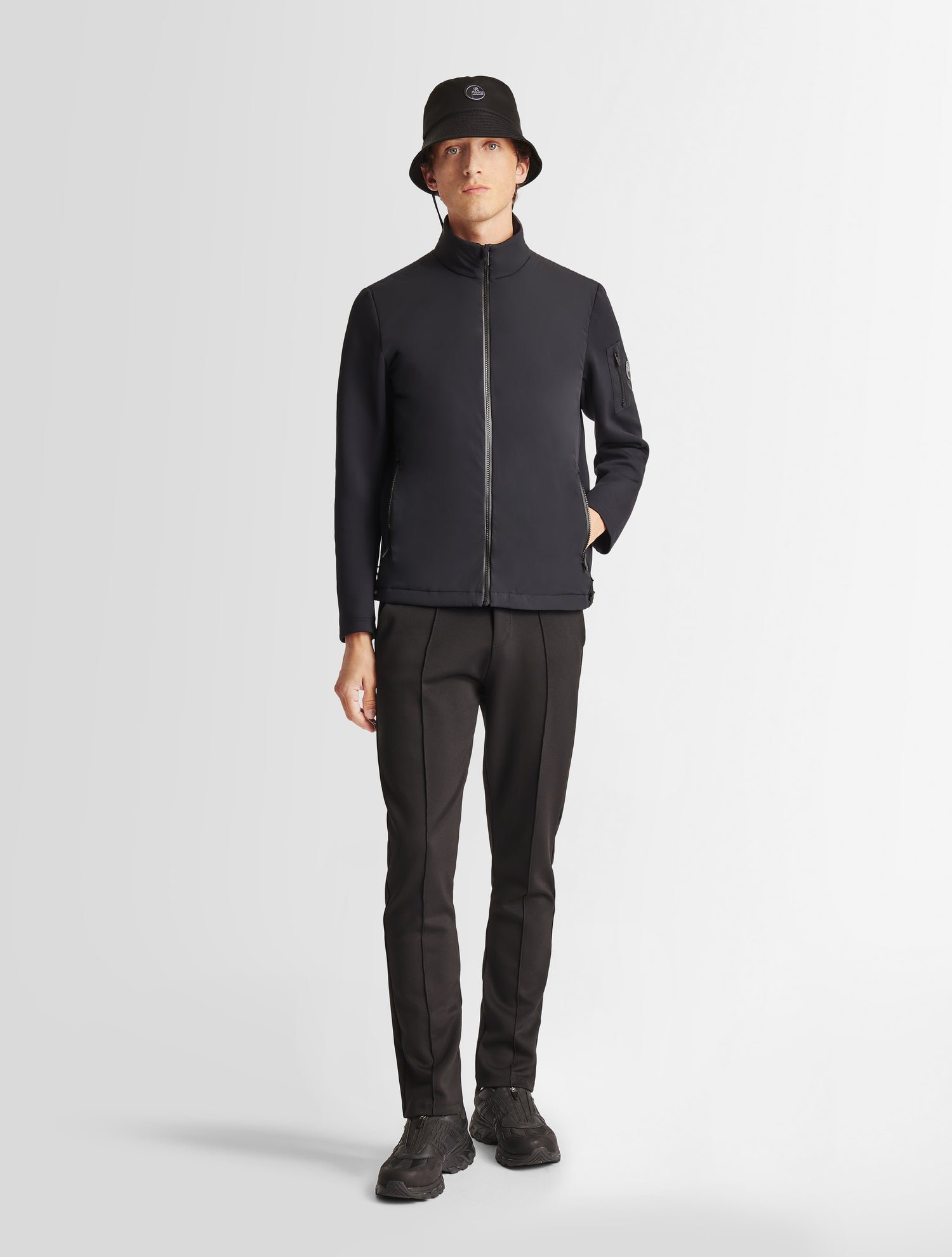 Veste rex col montant coupe regular FUSALP Noir