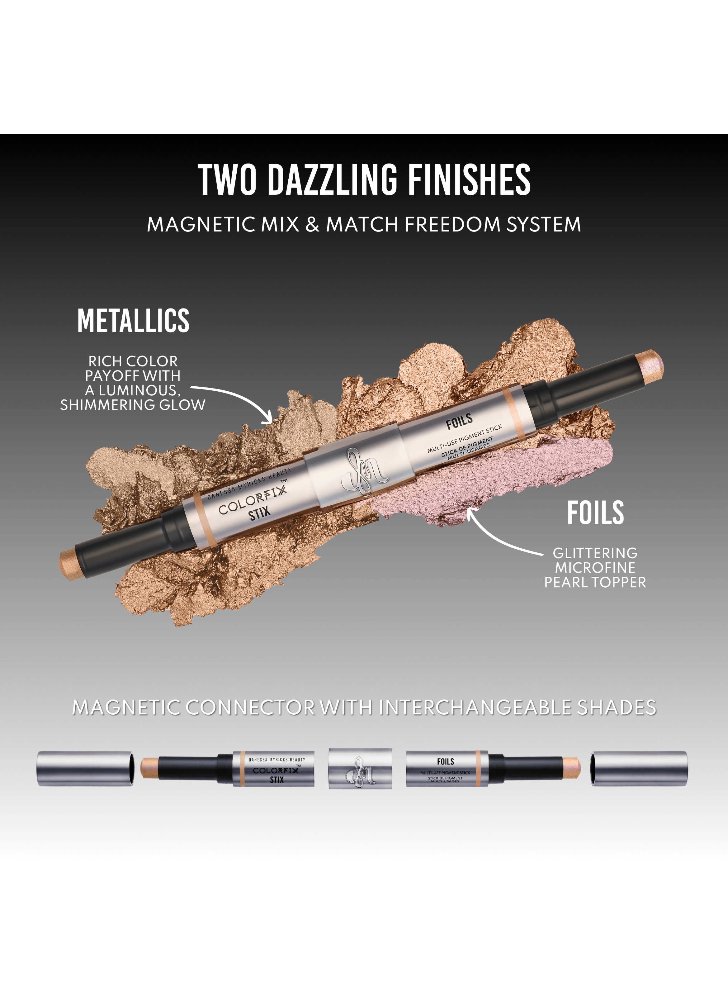 Colorfix Stix Duo 8 - Draco / Meteorit DANESSA MYRICKS No color