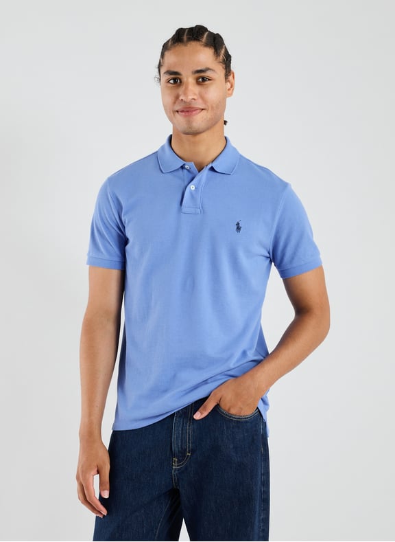 Polo en coton Bleu by POLO RALPH LAUREN POLO RALPH LAUREN Polo en coton Bleu