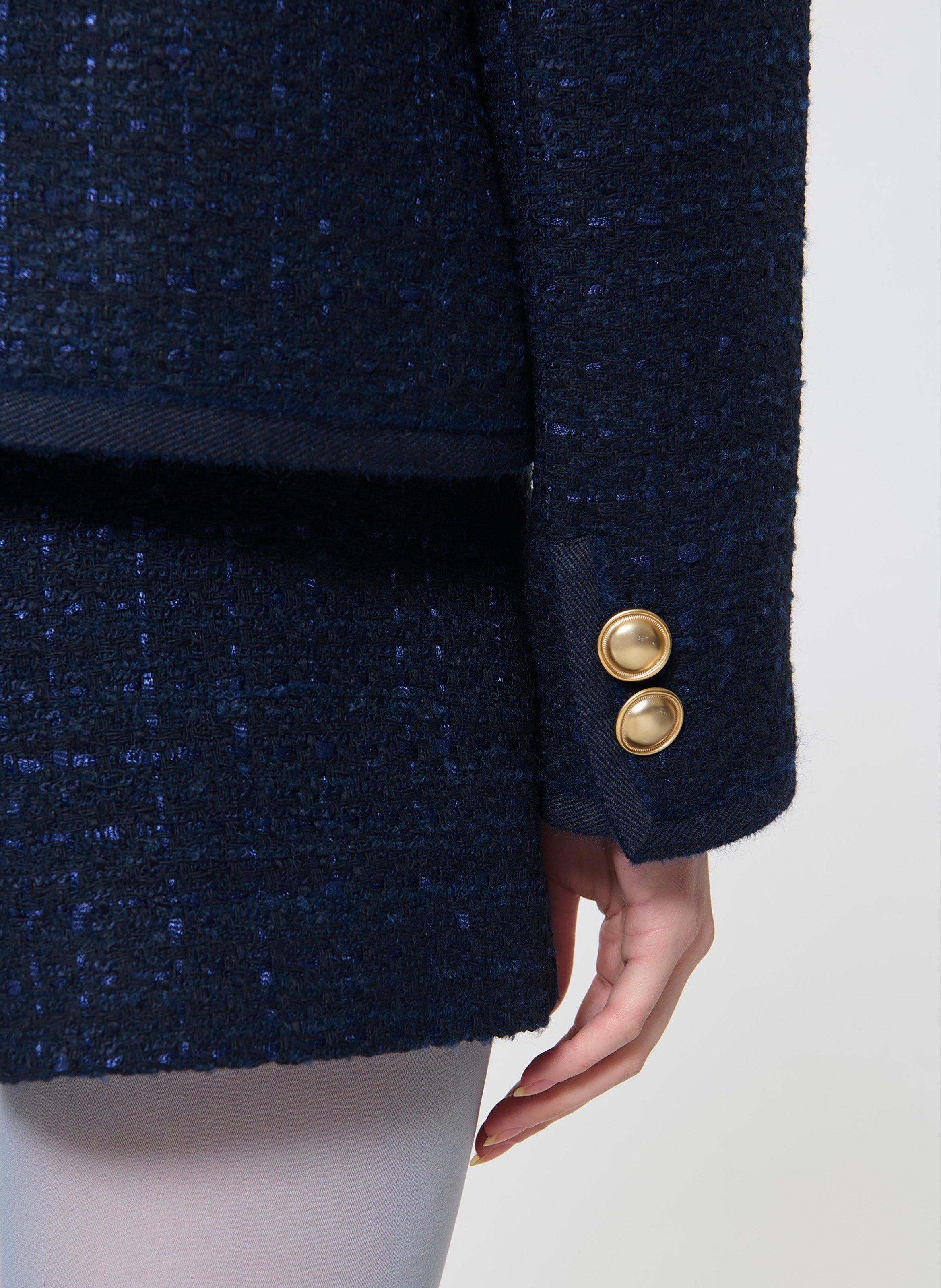 Veste velvet TARA JARMON Bleu