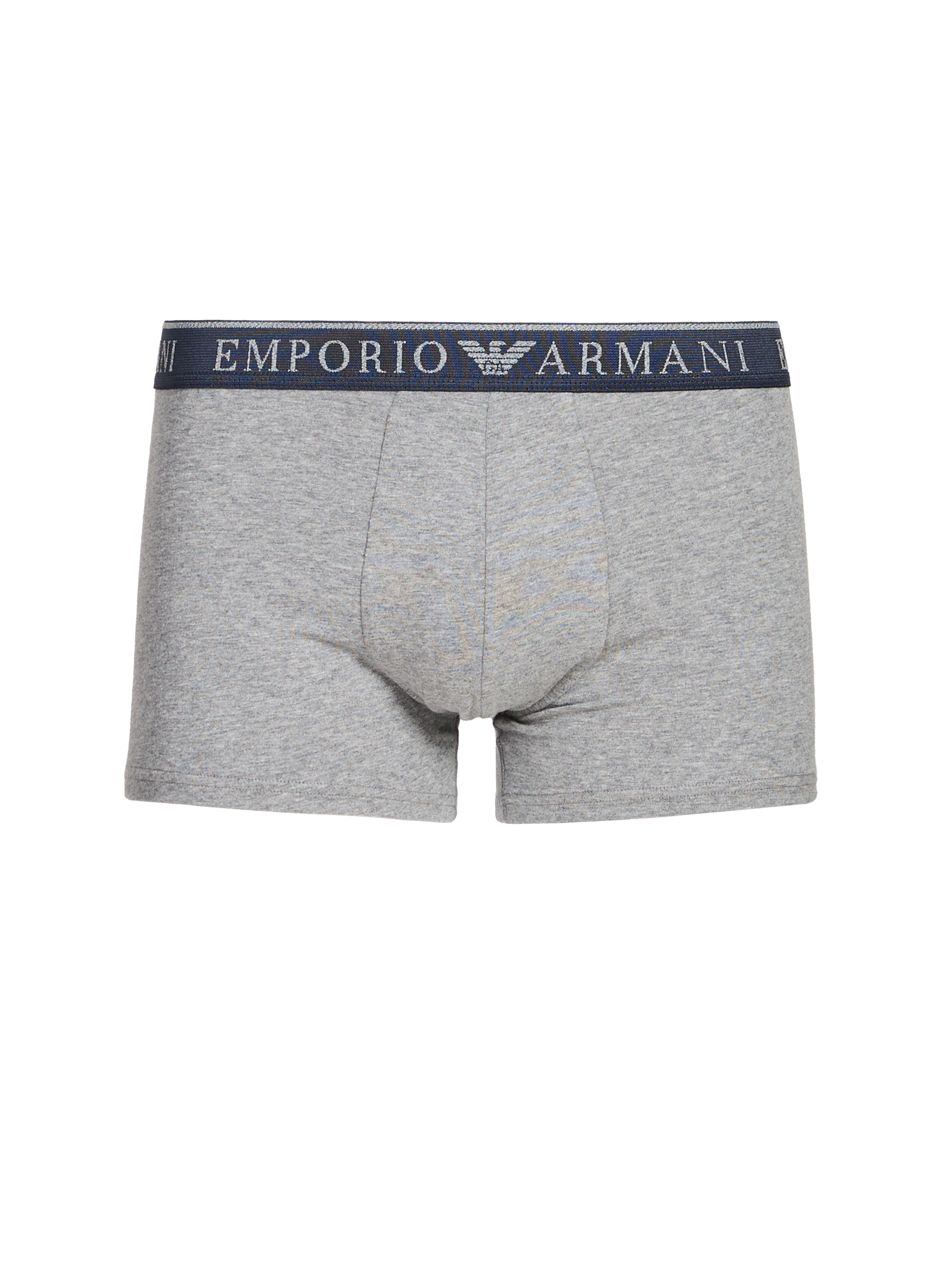 Lot de deux boxers en coton mélangé Multicolore